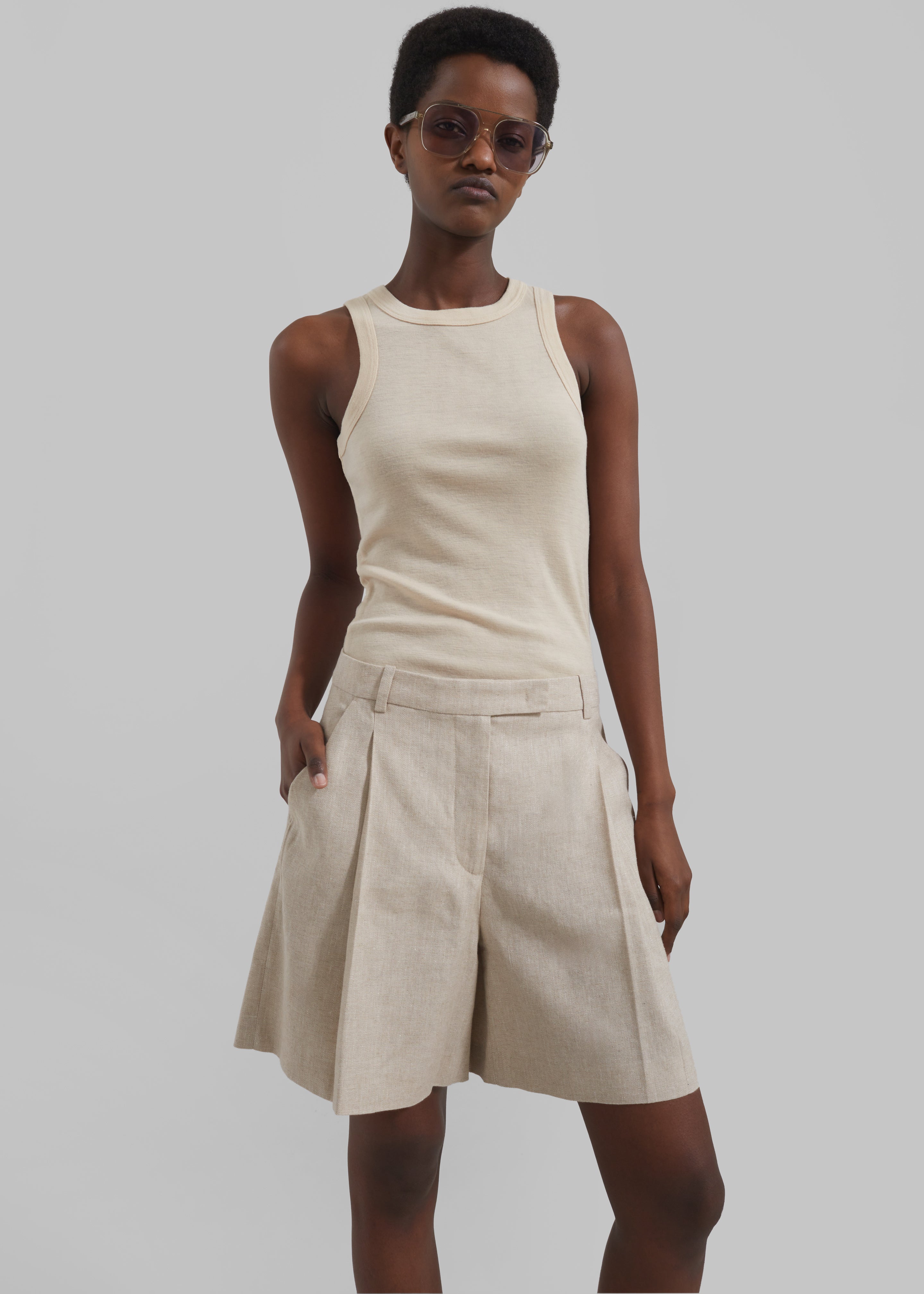 The Garment Lino Shorts - Linen - 7