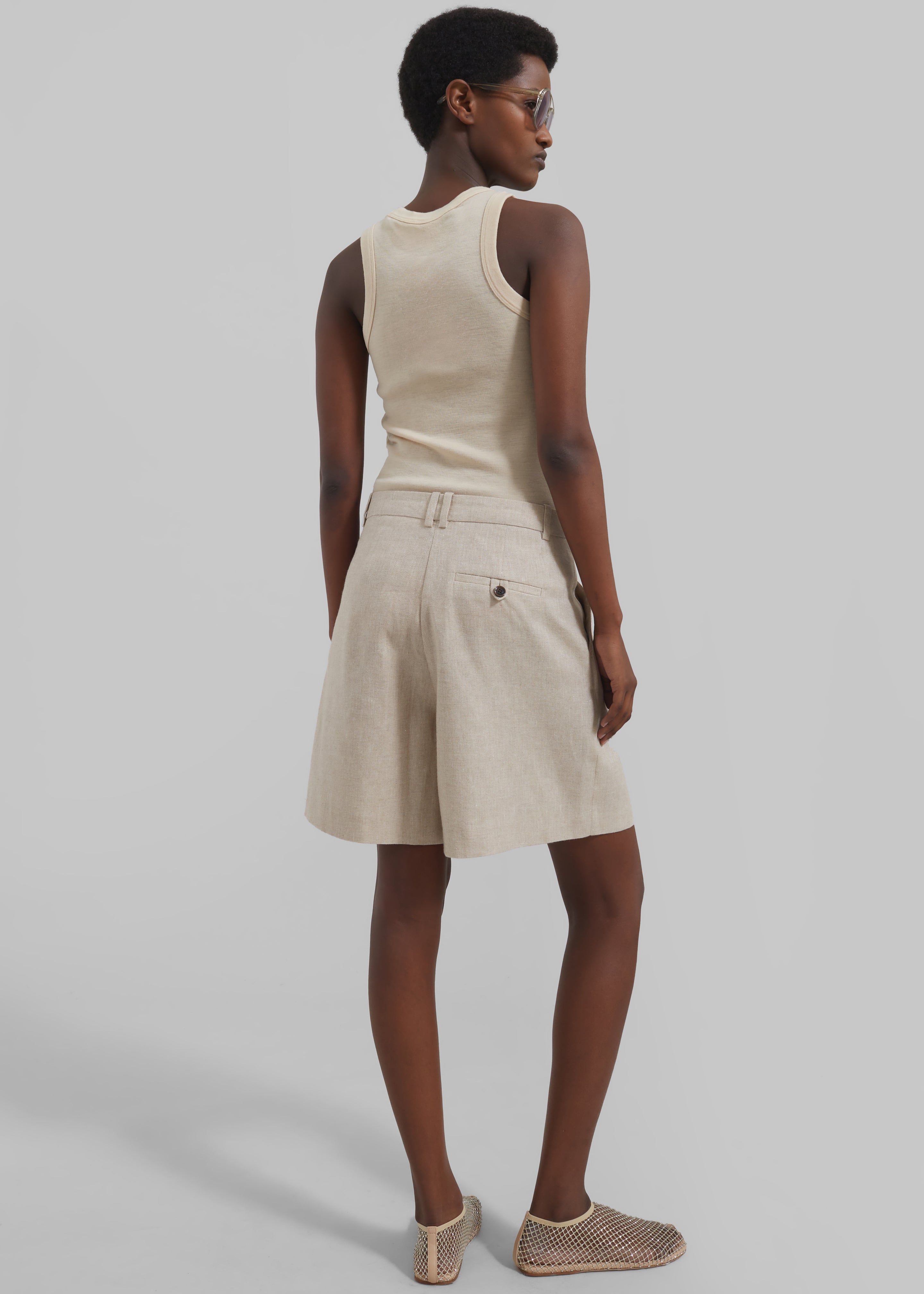 The Garment Lino Shorts - Linen - 8