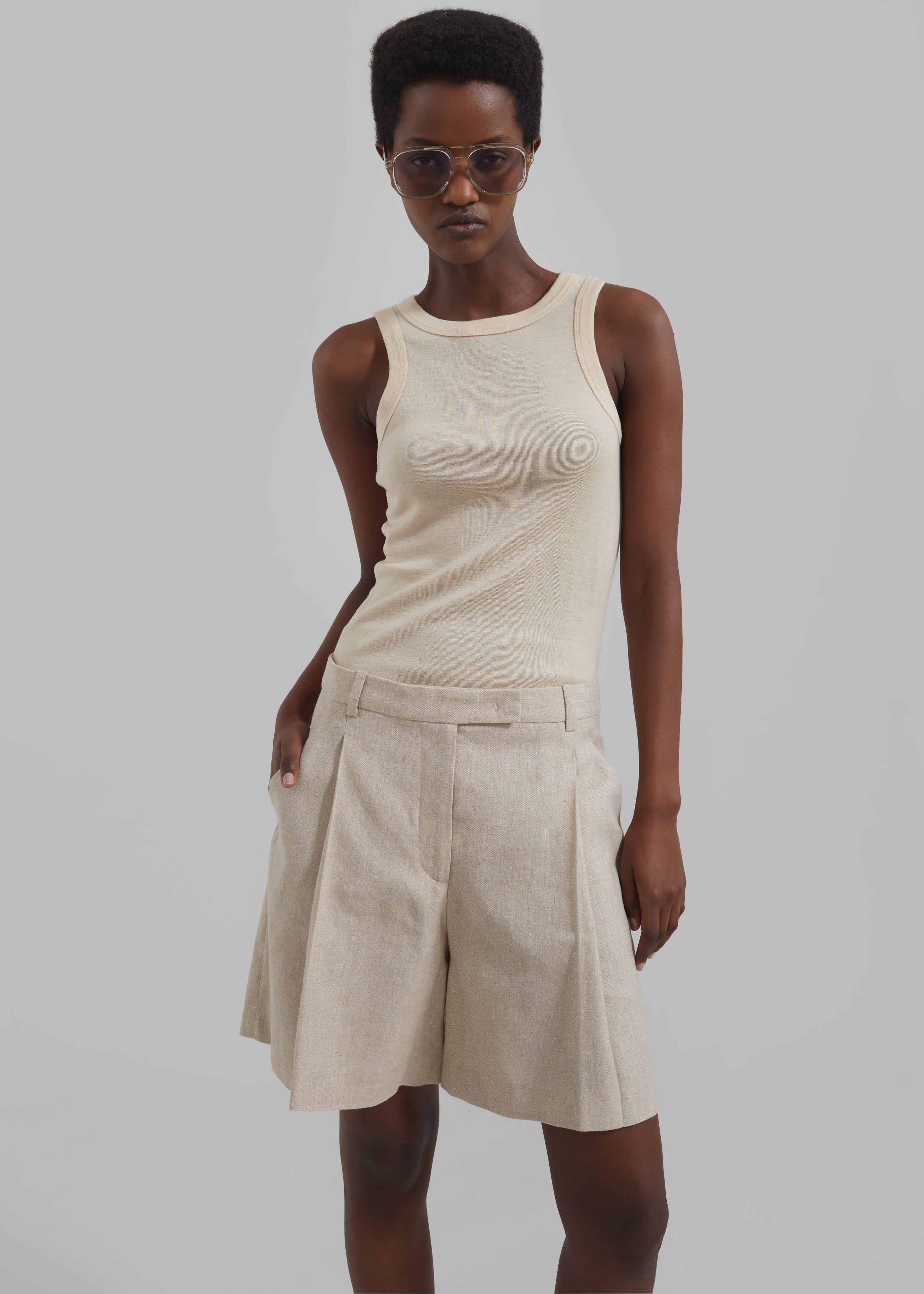 The Garment Lino Shorts - Linen - 6