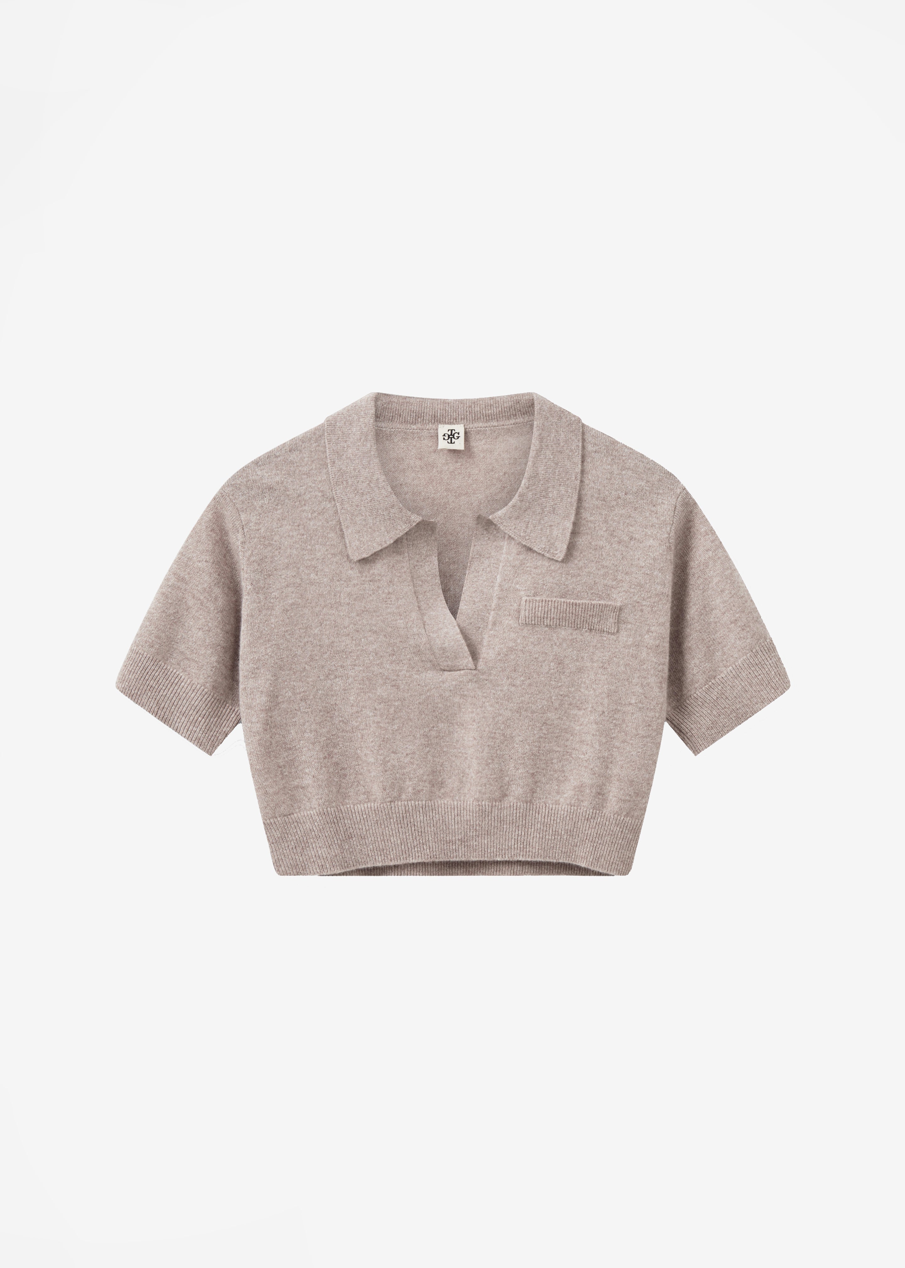 The Garment Piemonte Cropped Sweater - Toast - 8