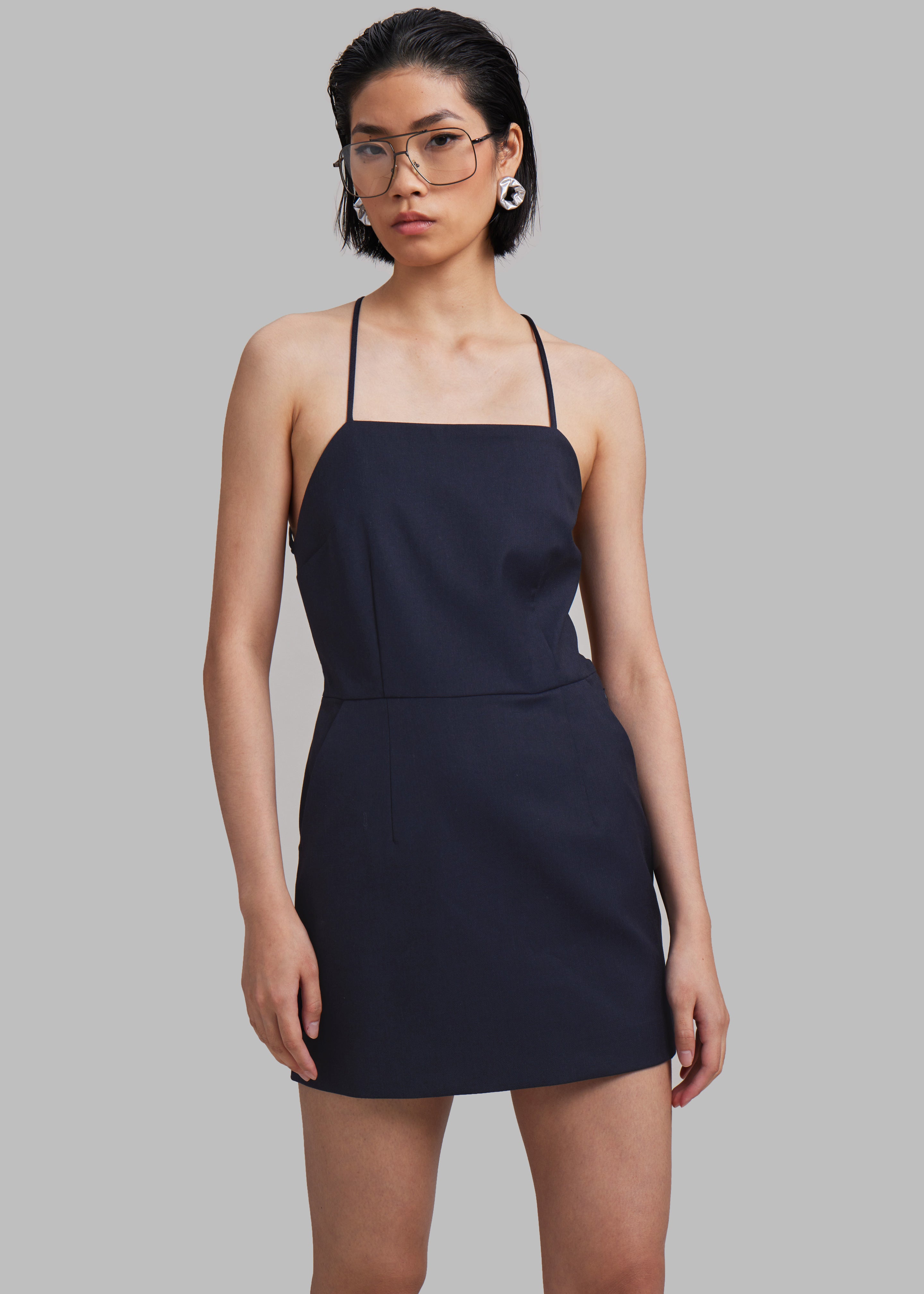The Garment Pluto Front Dress - Midnight Blue - 4
