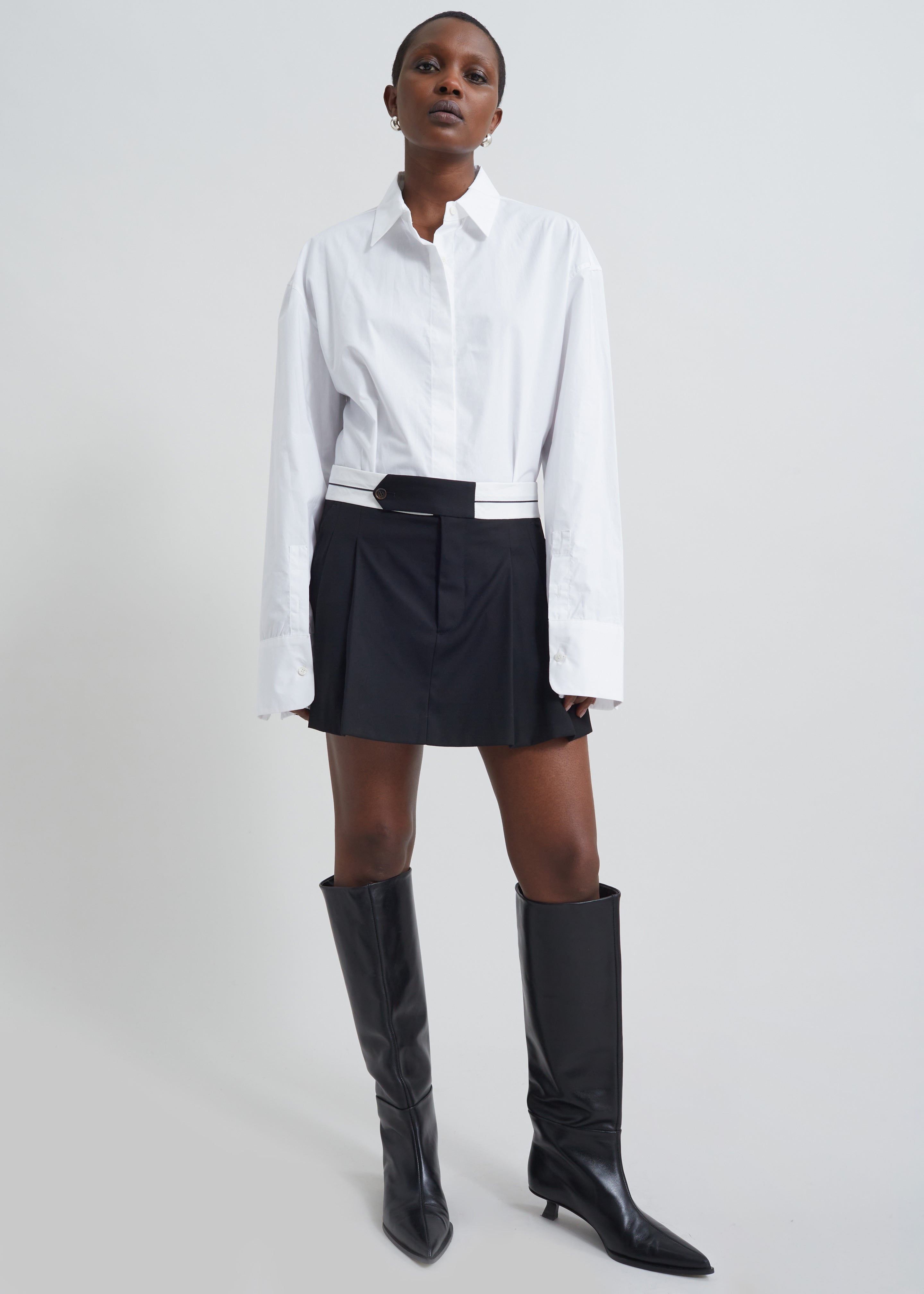 The Garment Pluto Mini Skirt - Black - 5