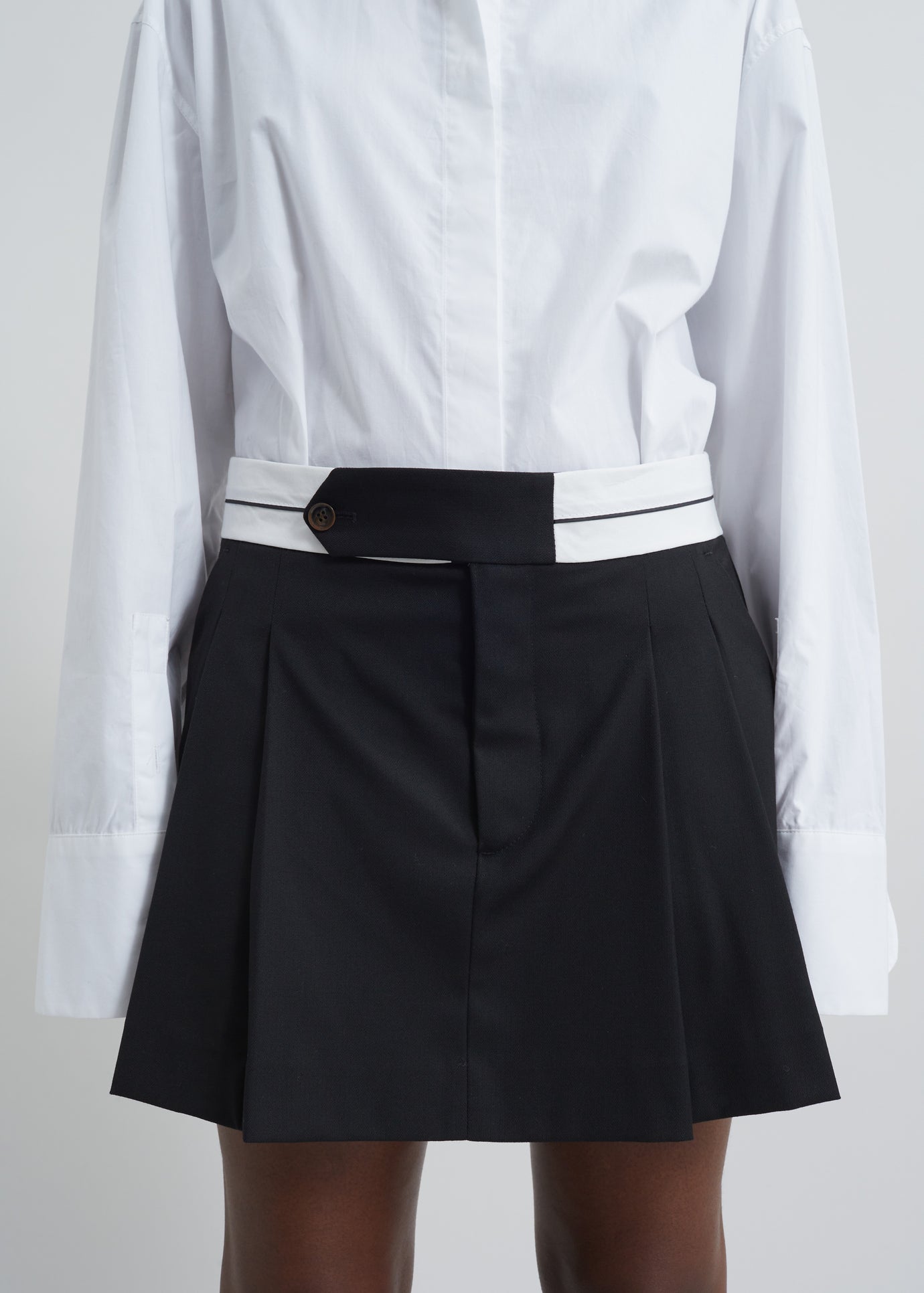 The Garment Pluto Mini Skirt - Black - 1
