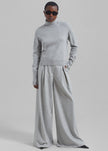 The Garment Trento Pants - Heather Grey Herringbone