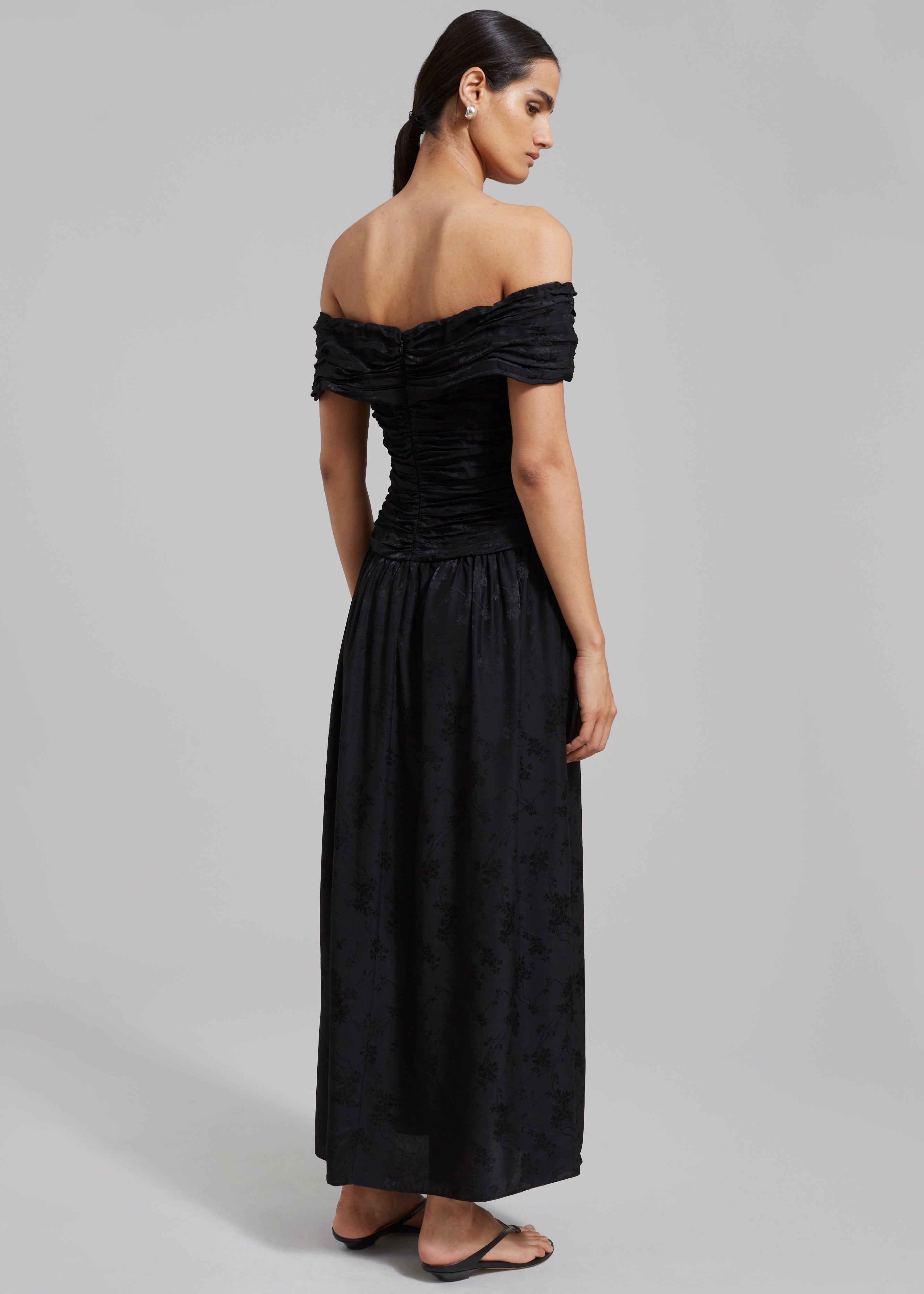 The Garment Toulouse Off-Shoulder Dress - Black - 8