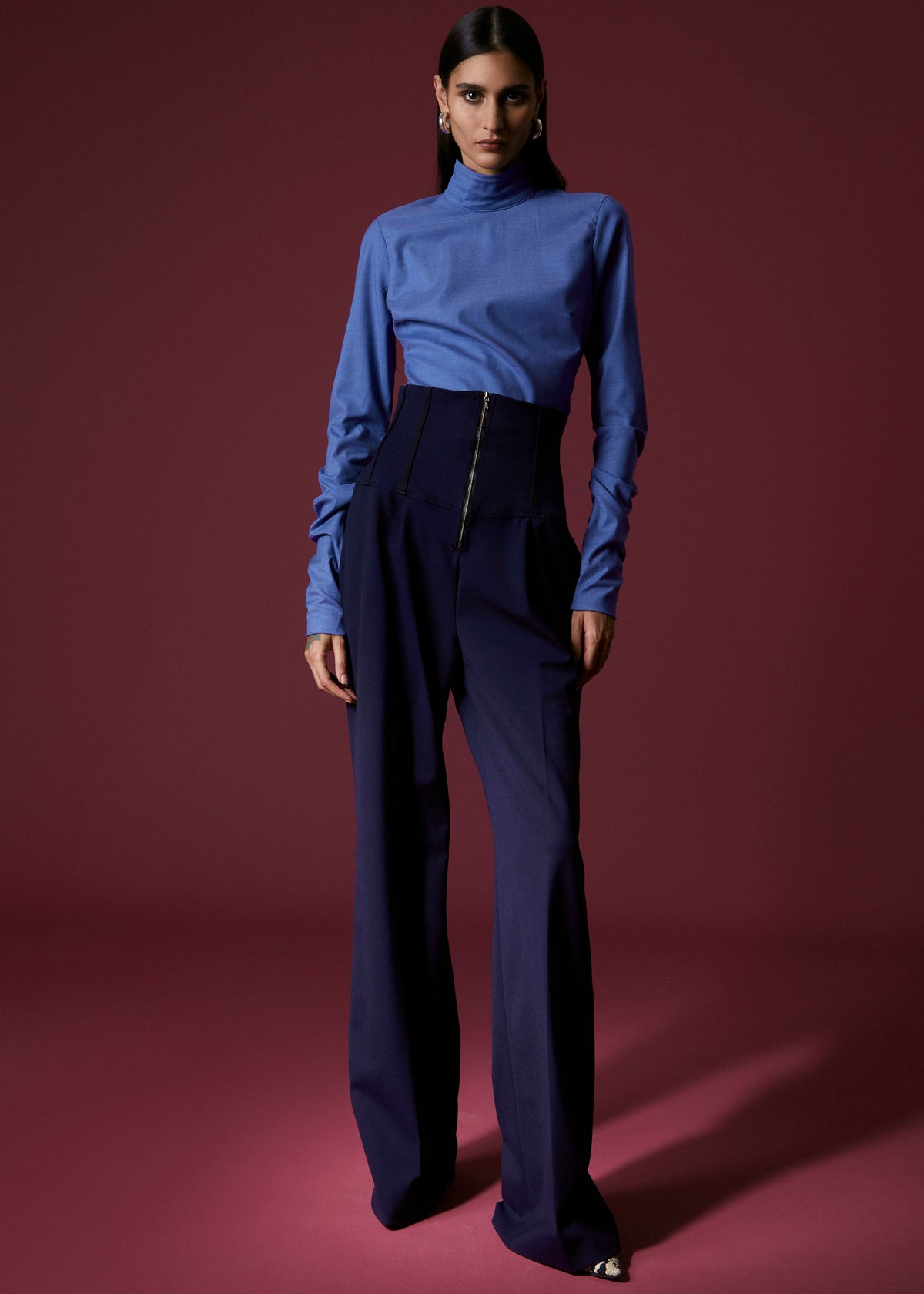 TheLatest Cloe Pants - Night Blue - 1