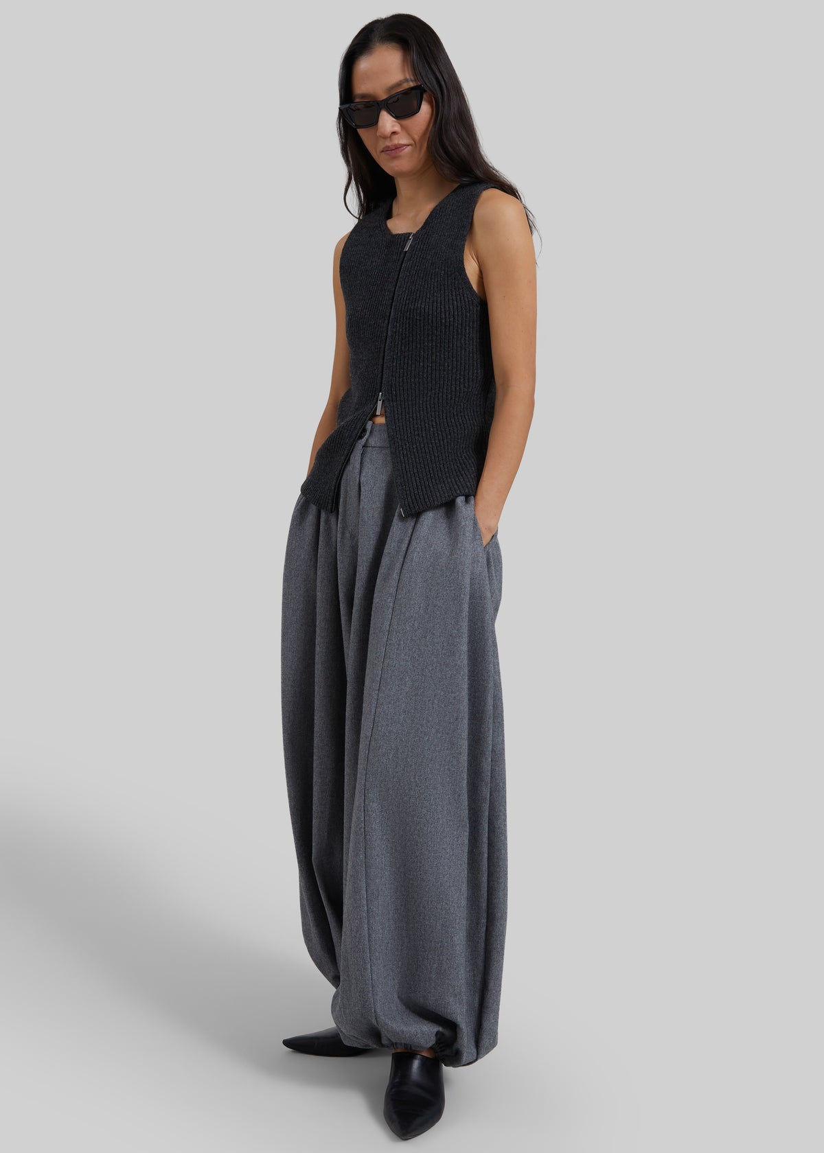 TheLatest E-Dilan Pants - Light Grey