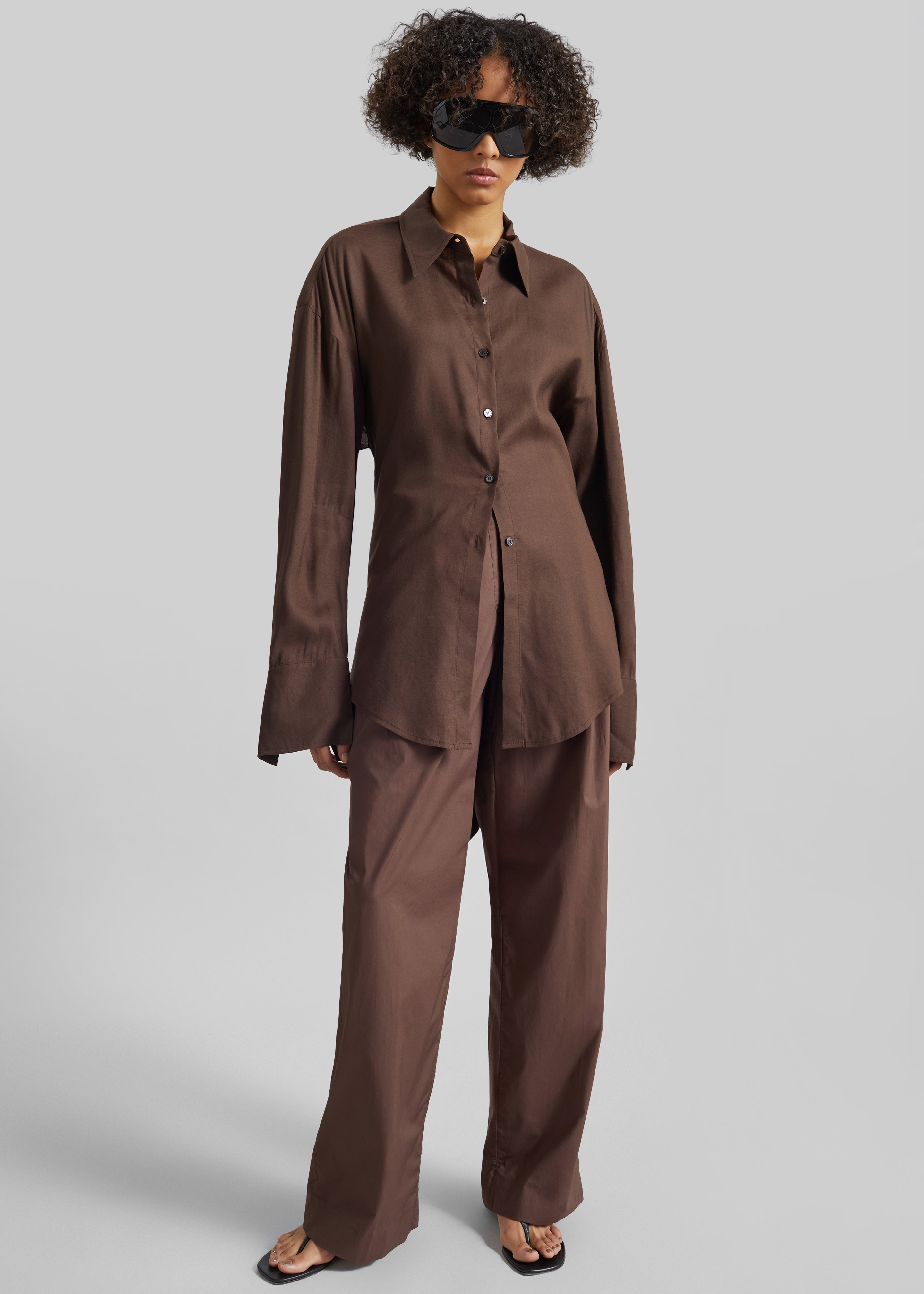 TheLatest Axel Pants - Brown - 3