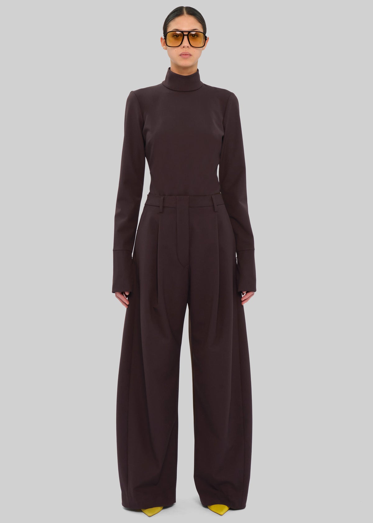 TheLatest Billie Wool Trousers - Brown - 6