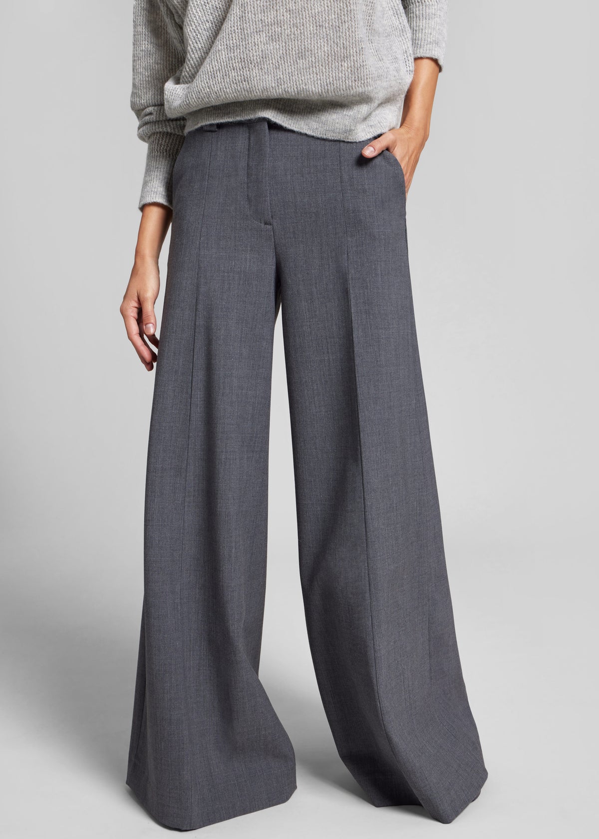 TheLatest C-Alma Pants - Medium Grey - 6