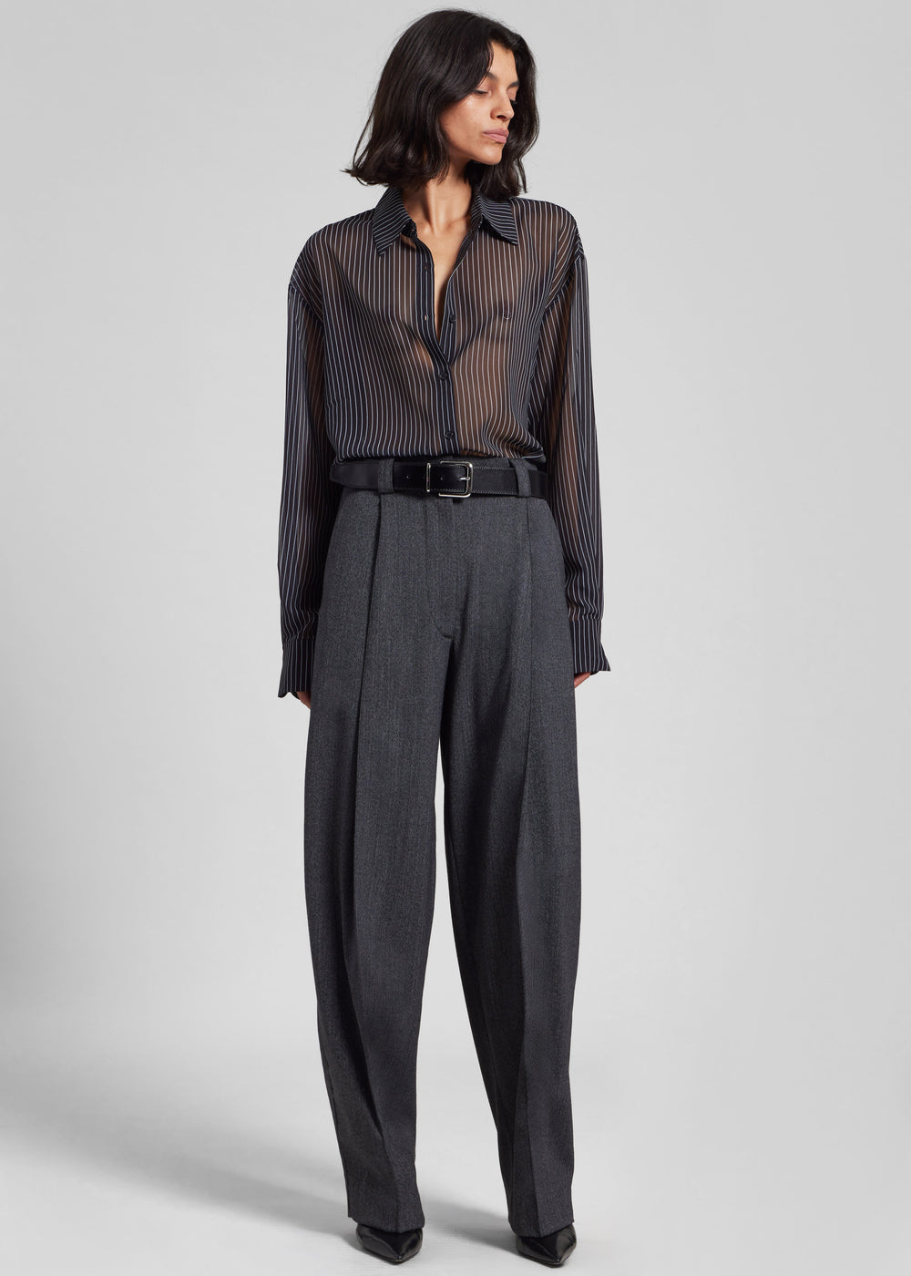 TheLatest Cara Pants - Dark Grey - 1