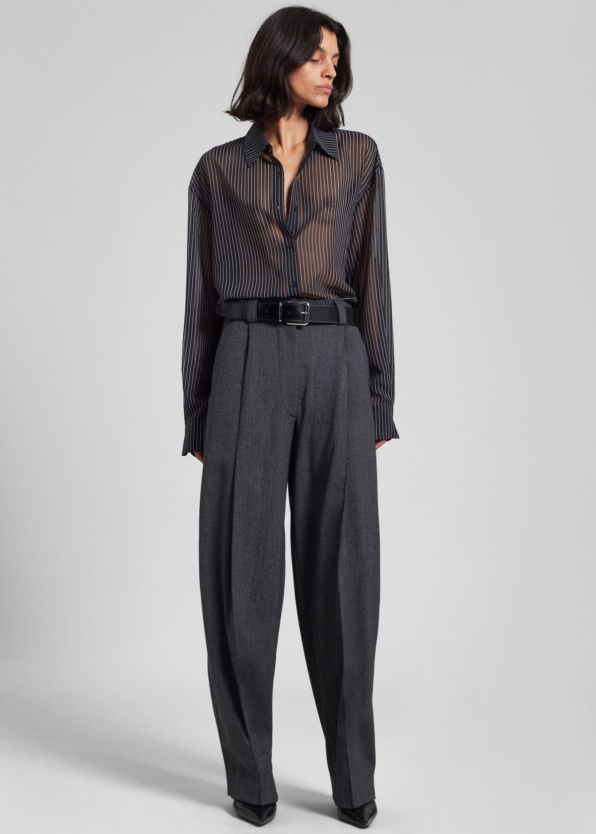 TheLatest Cara Pants - Dark Grey - 2