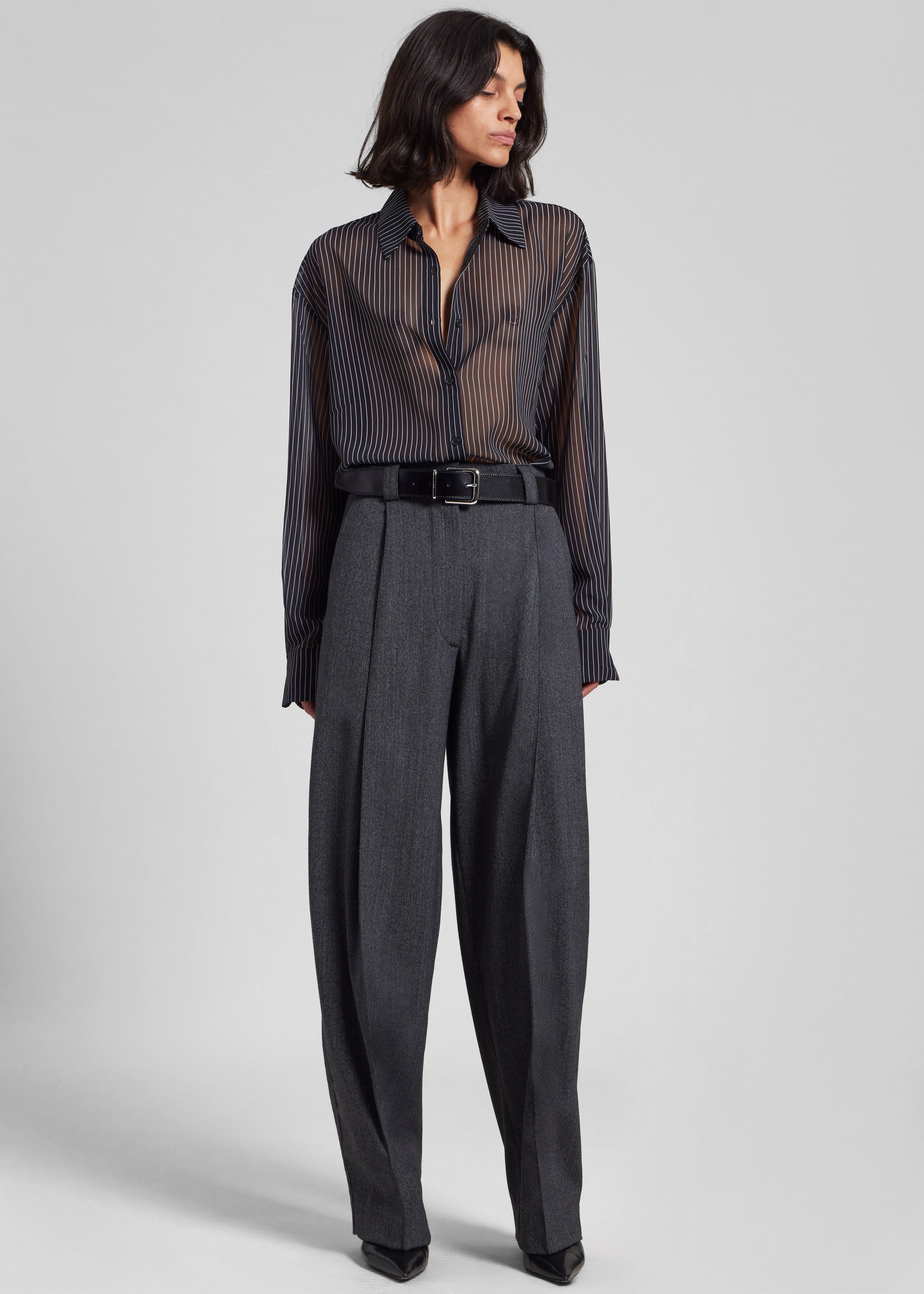 TheLatest Cara Pants - Dark Grey - 2