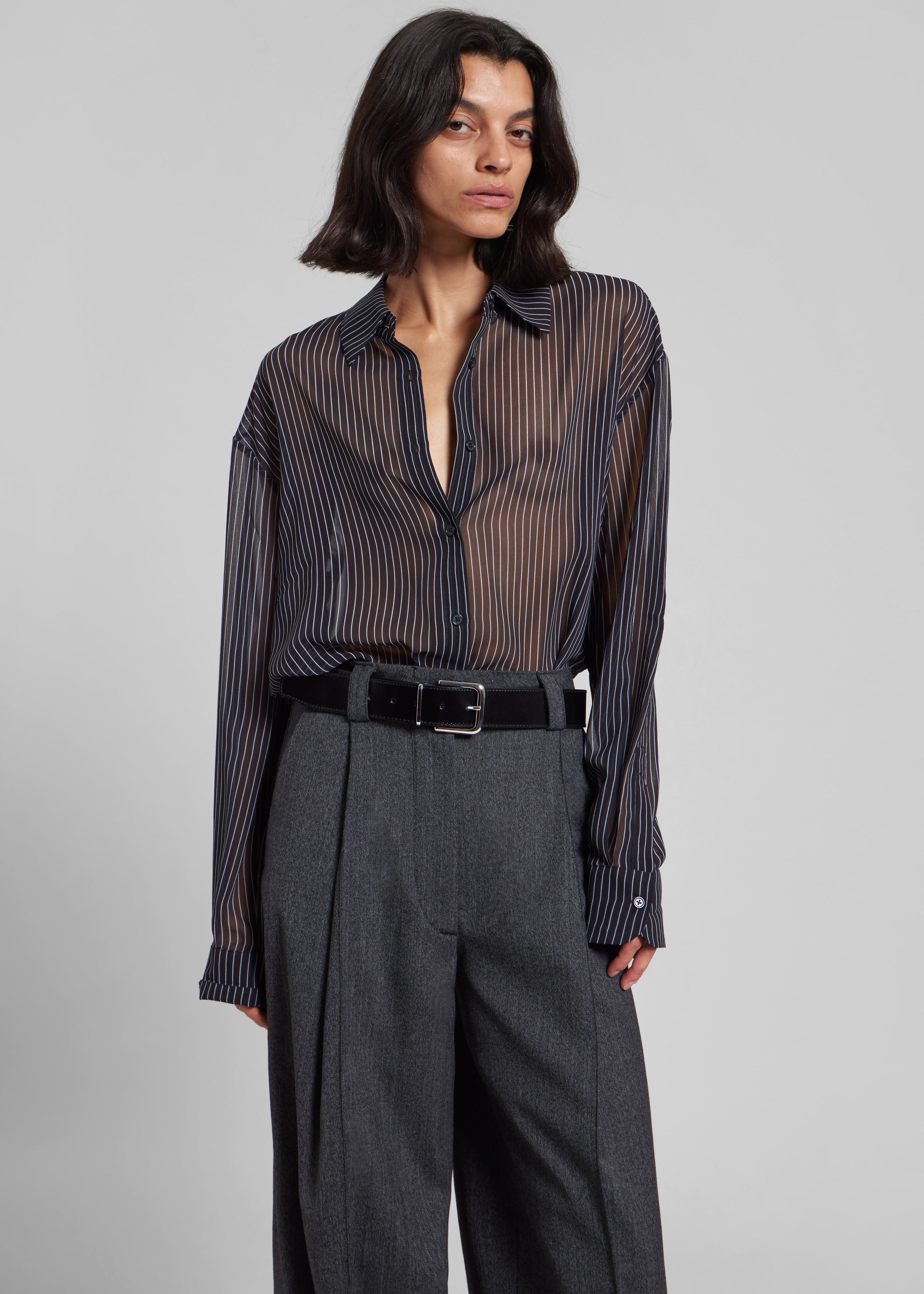 TheLatest Cara Pants - Dark Grey - 6