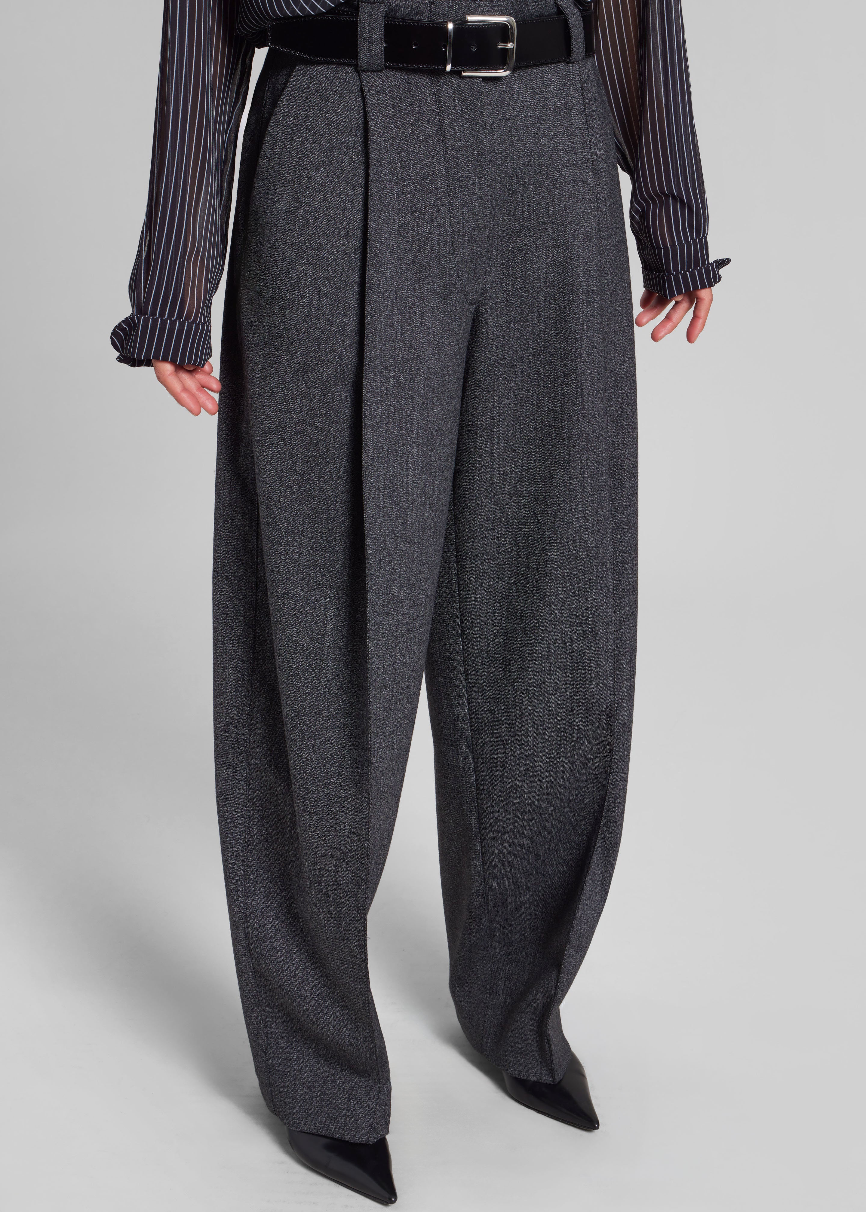 TheLatest Cara Pants - Dark Grey - 1