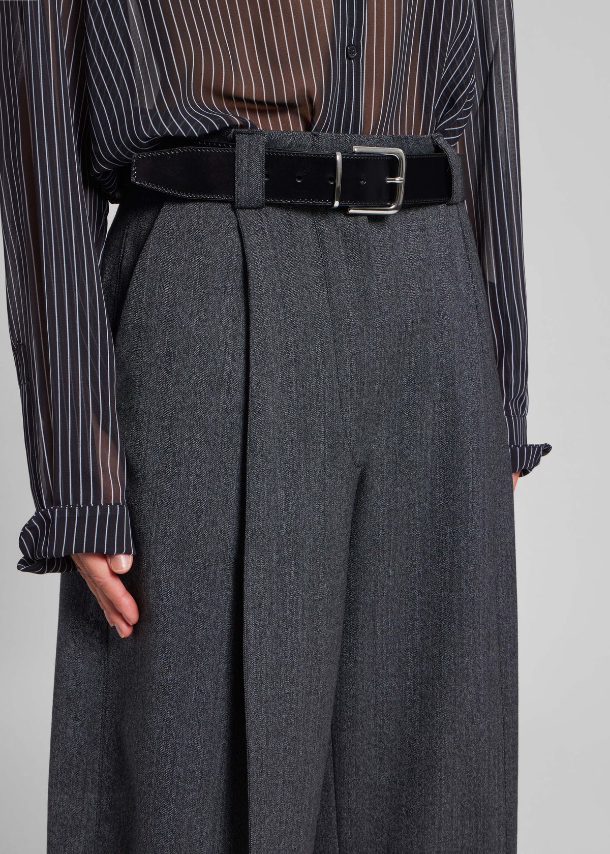 TheLatest Cara Pants - Dark Grey - 3