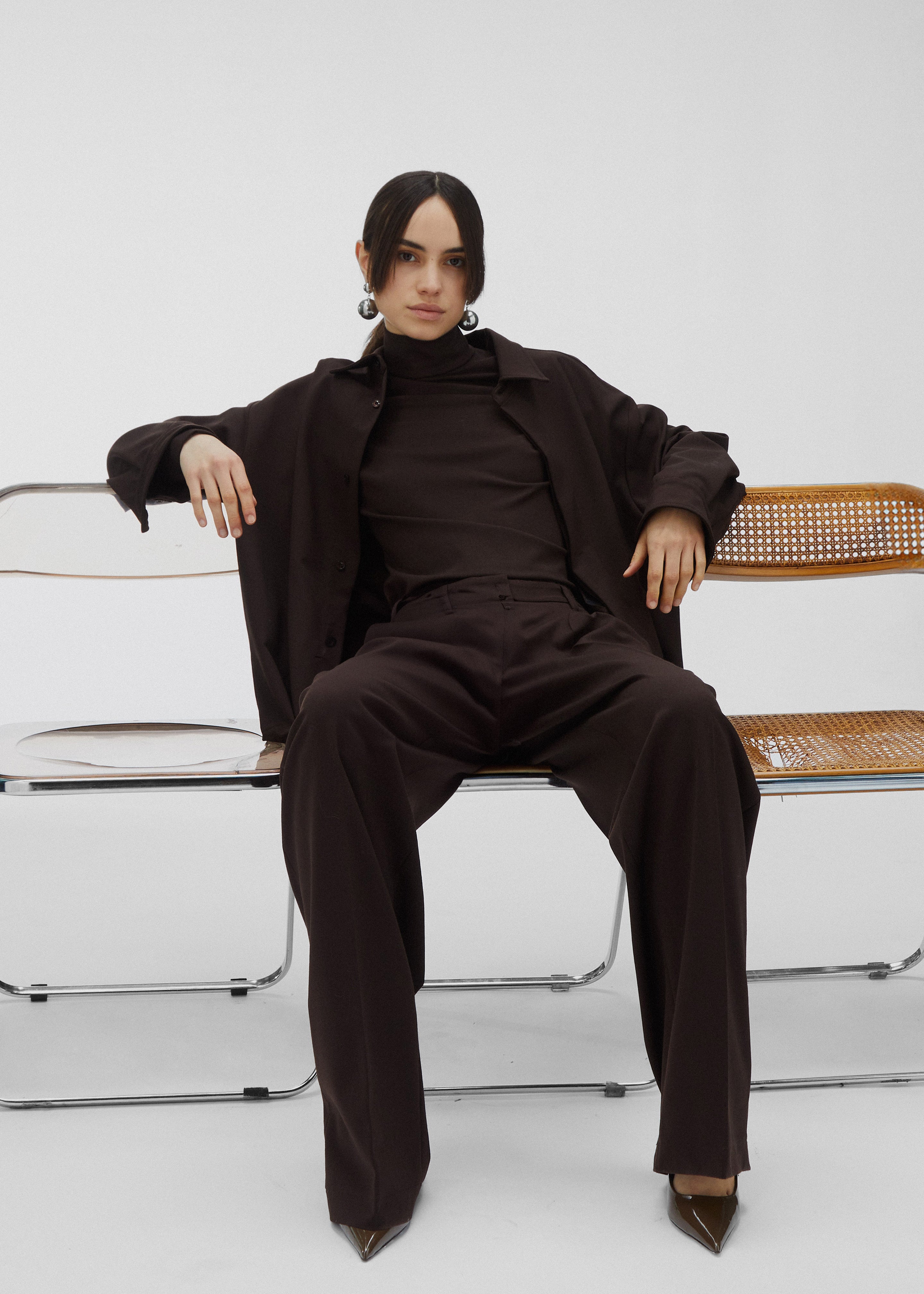 TheLatest Codie Shirt - Brown - 5