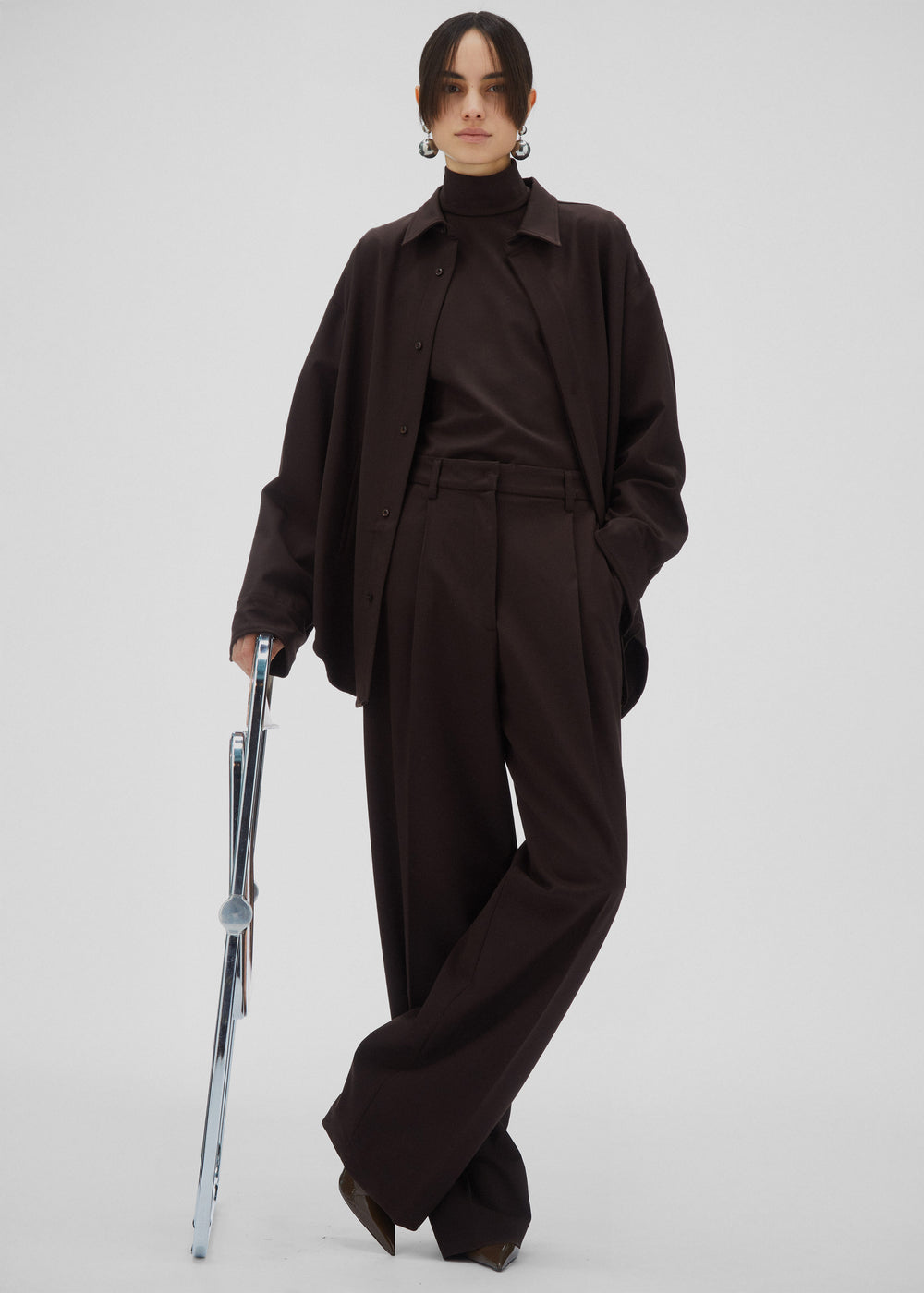 TheLatest Codie Shirt - Brown - 1