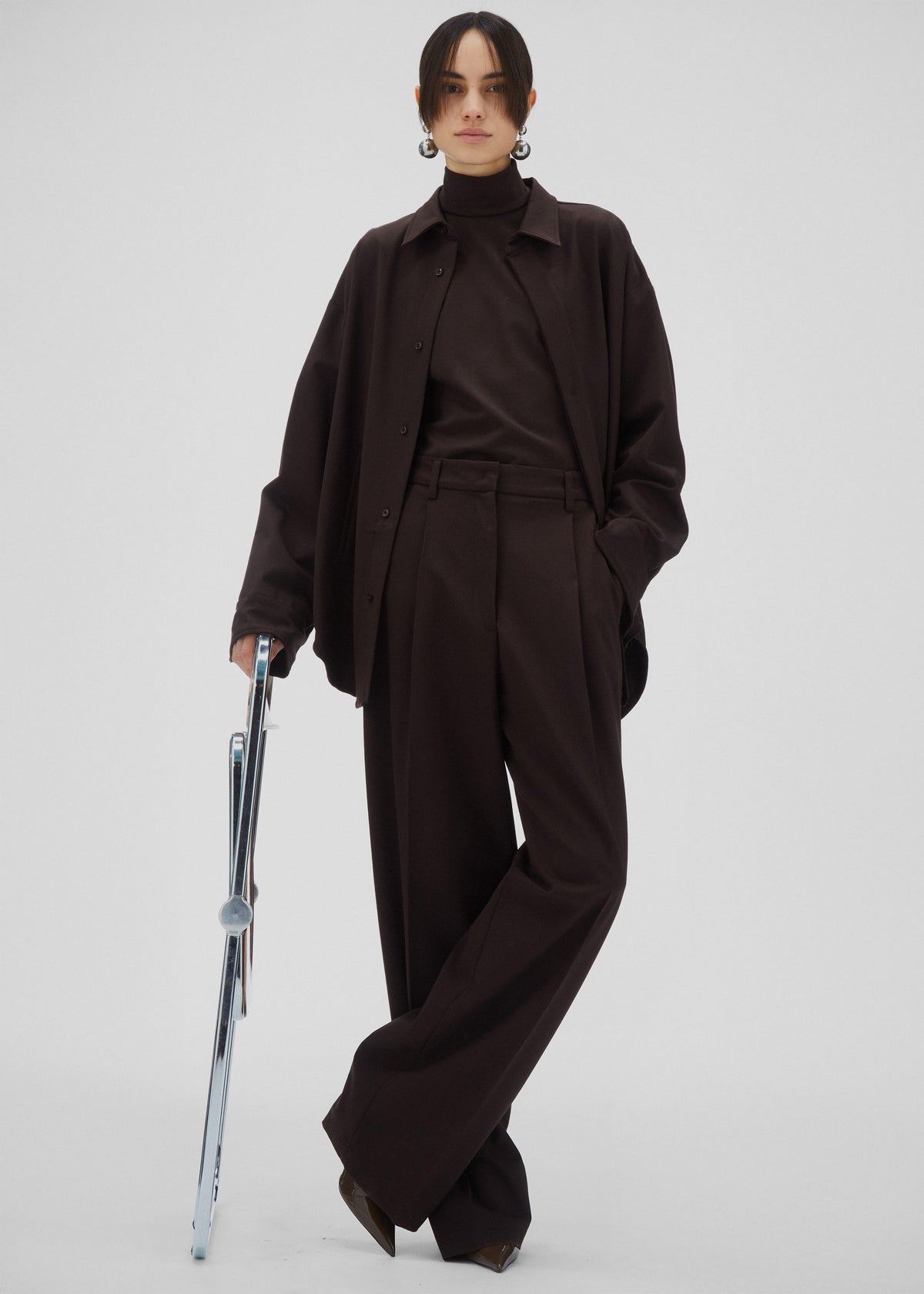 TheLatest Codie Shirt - Brown - 2