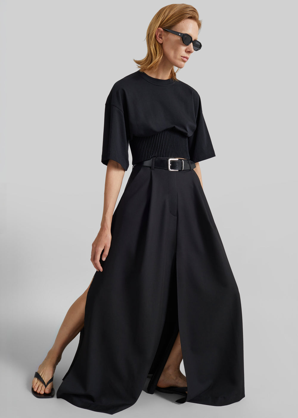 TheLatest Daisy Skirt - Black