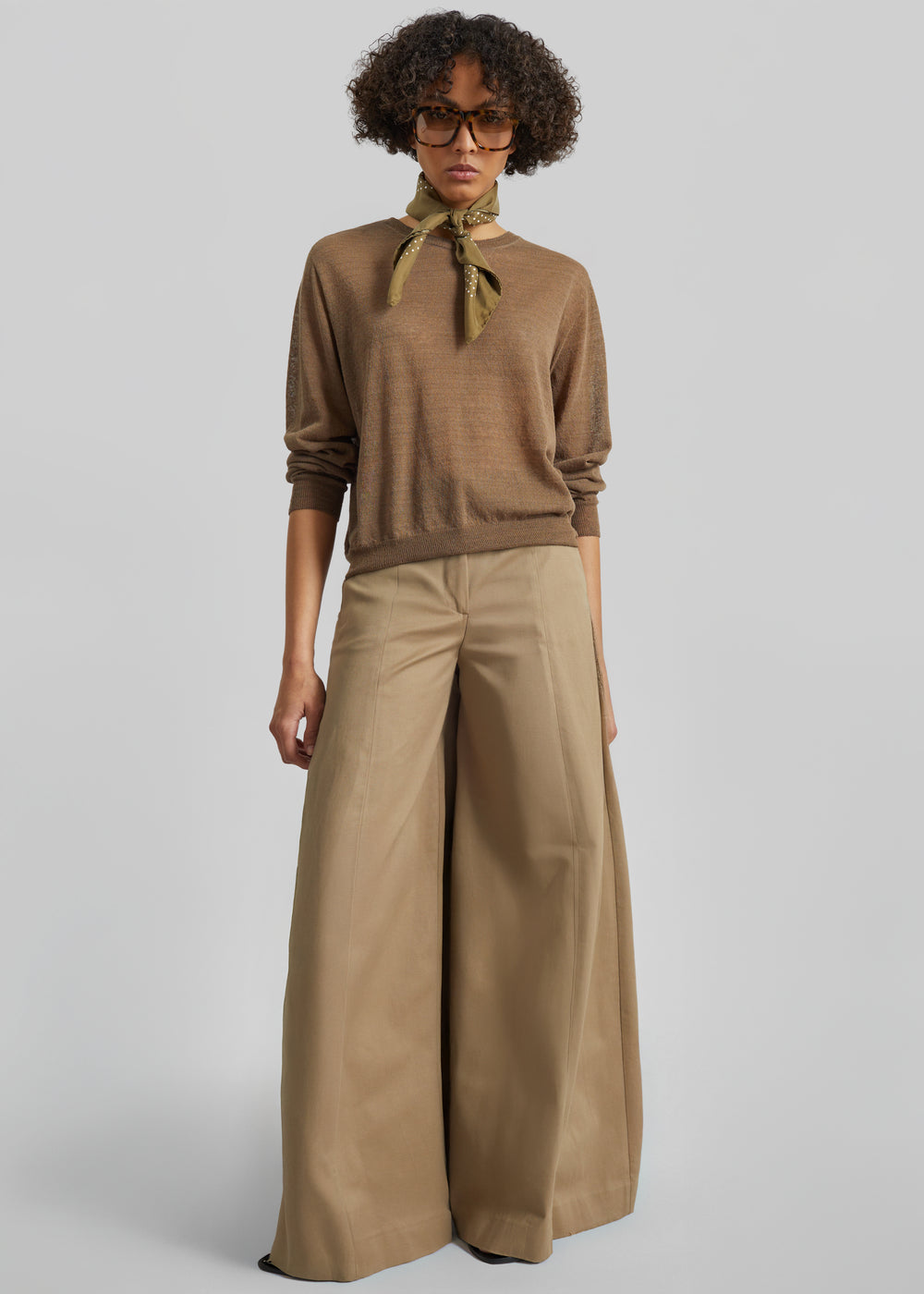 TheLatest D-Alma Pants - Cognac - 1