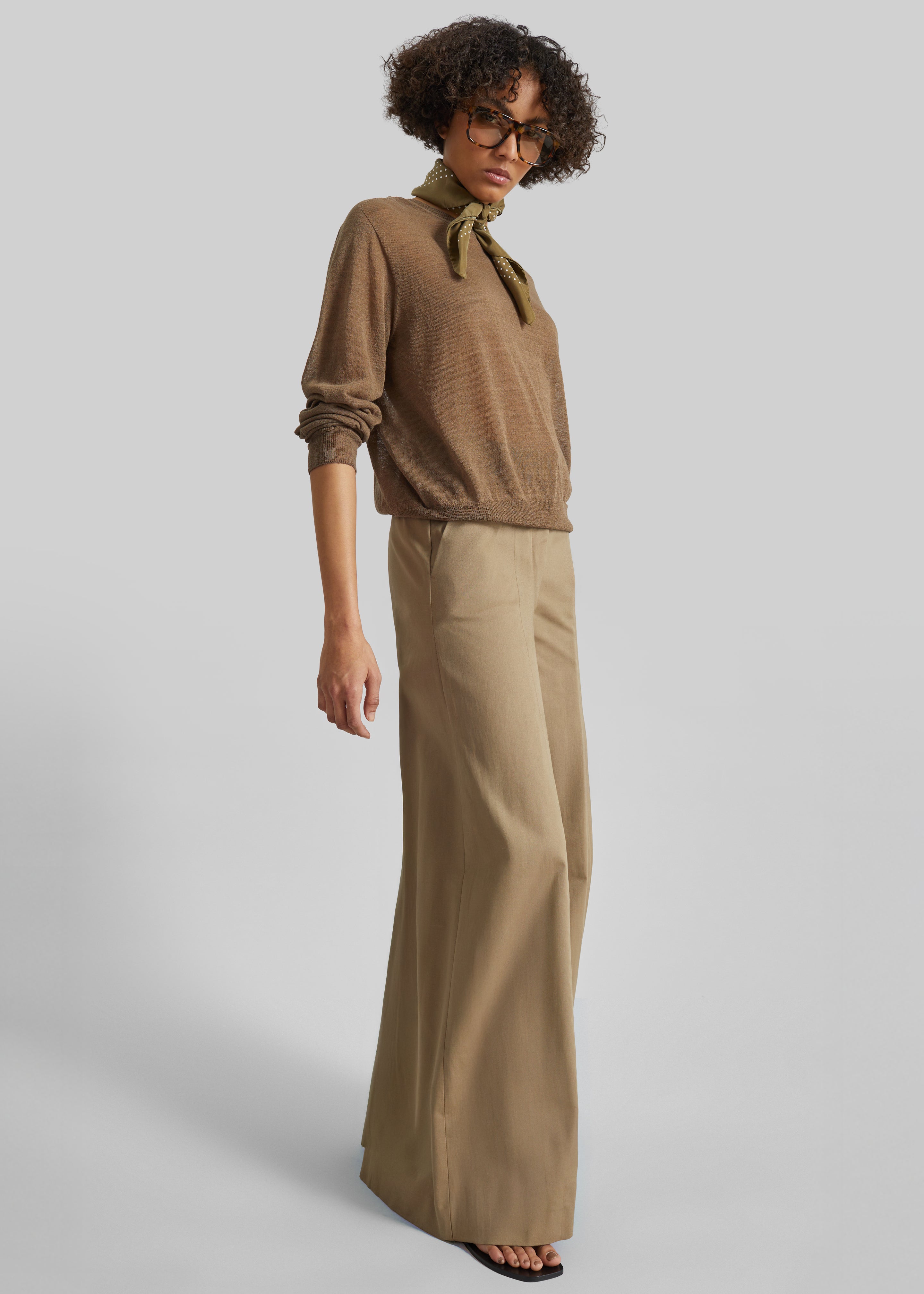 TheLatest D-Alma Pants - Cognac - 5