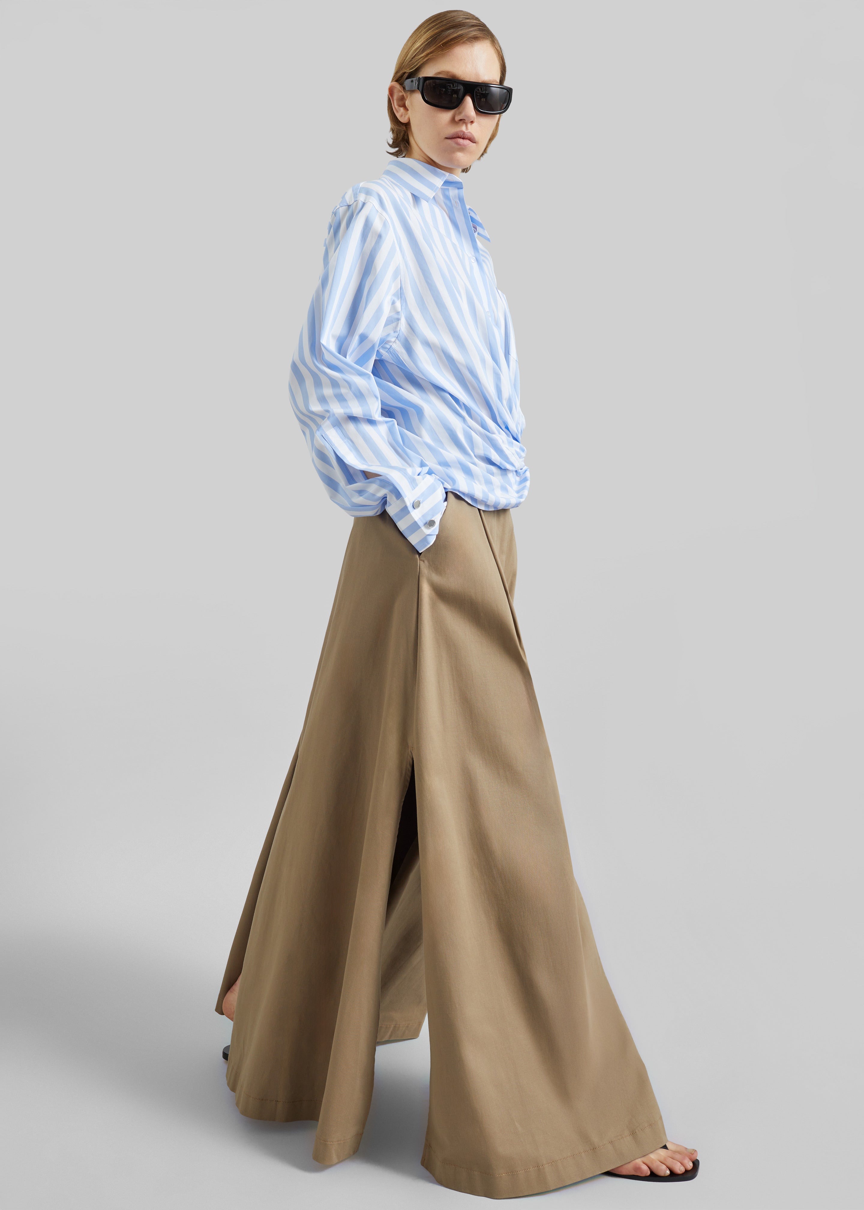 TheLatest Daisy Skirt - Cognac – The Frankie Shop