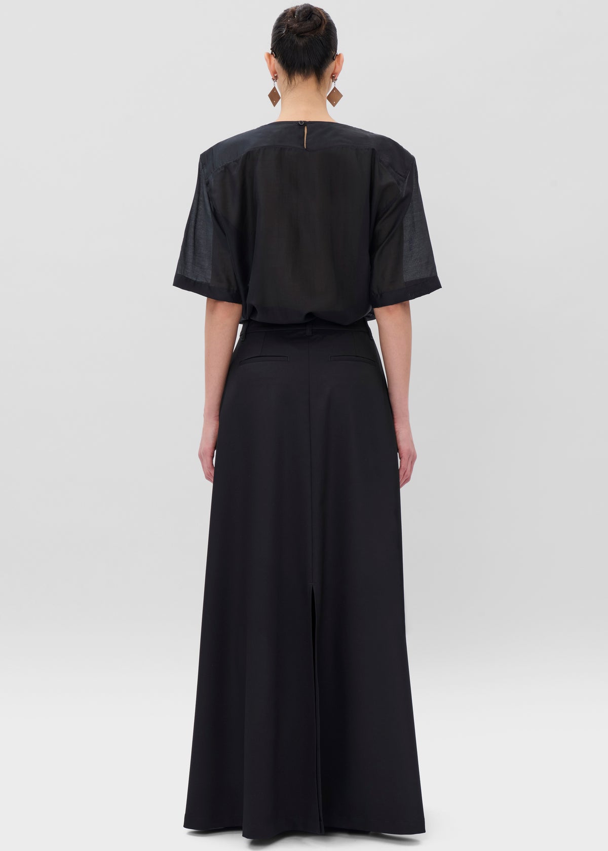TheLatest Daisy Skirt - Black - 8