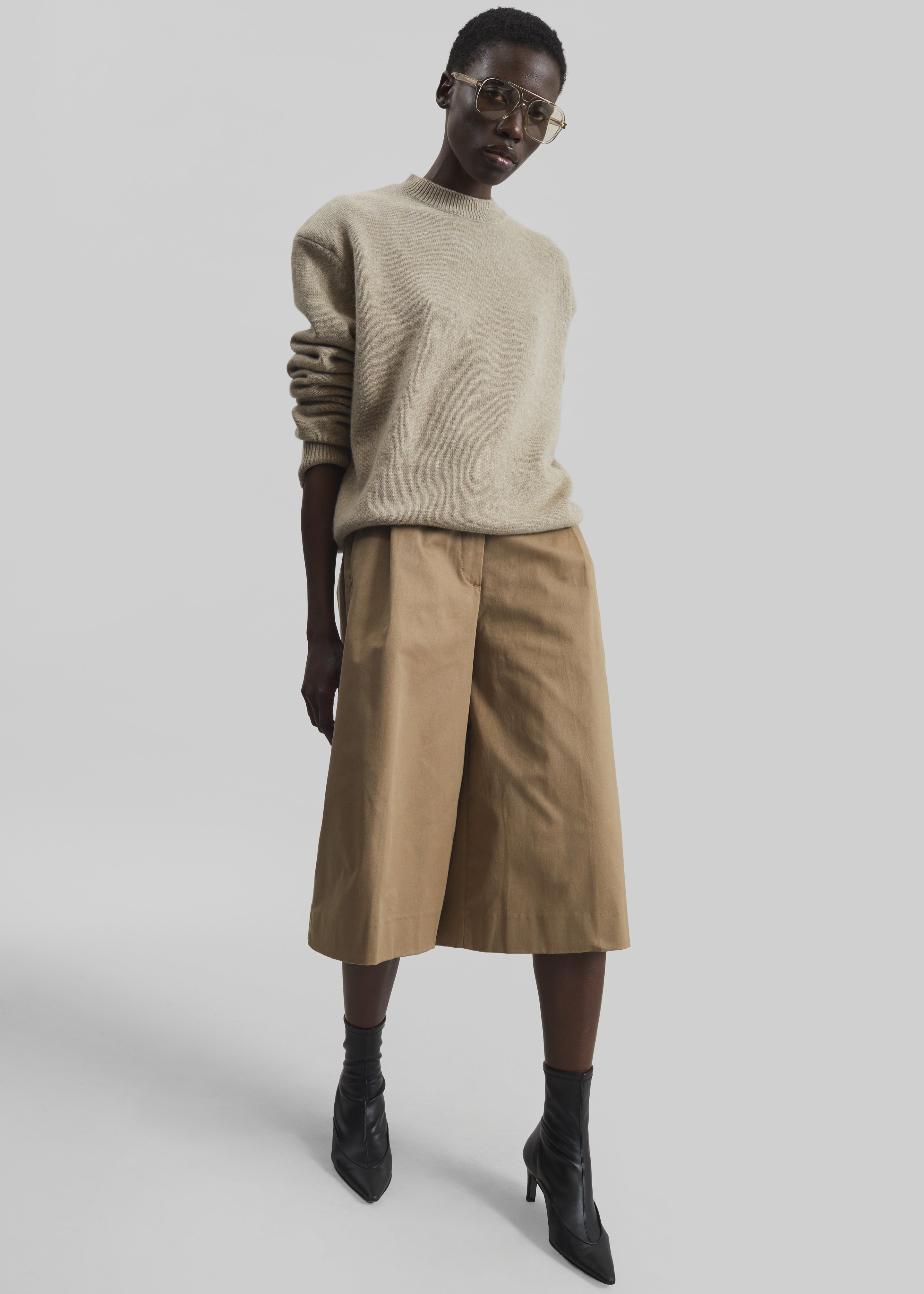 TheLatest Dakota Bermuda Shorts - Cognac - 4