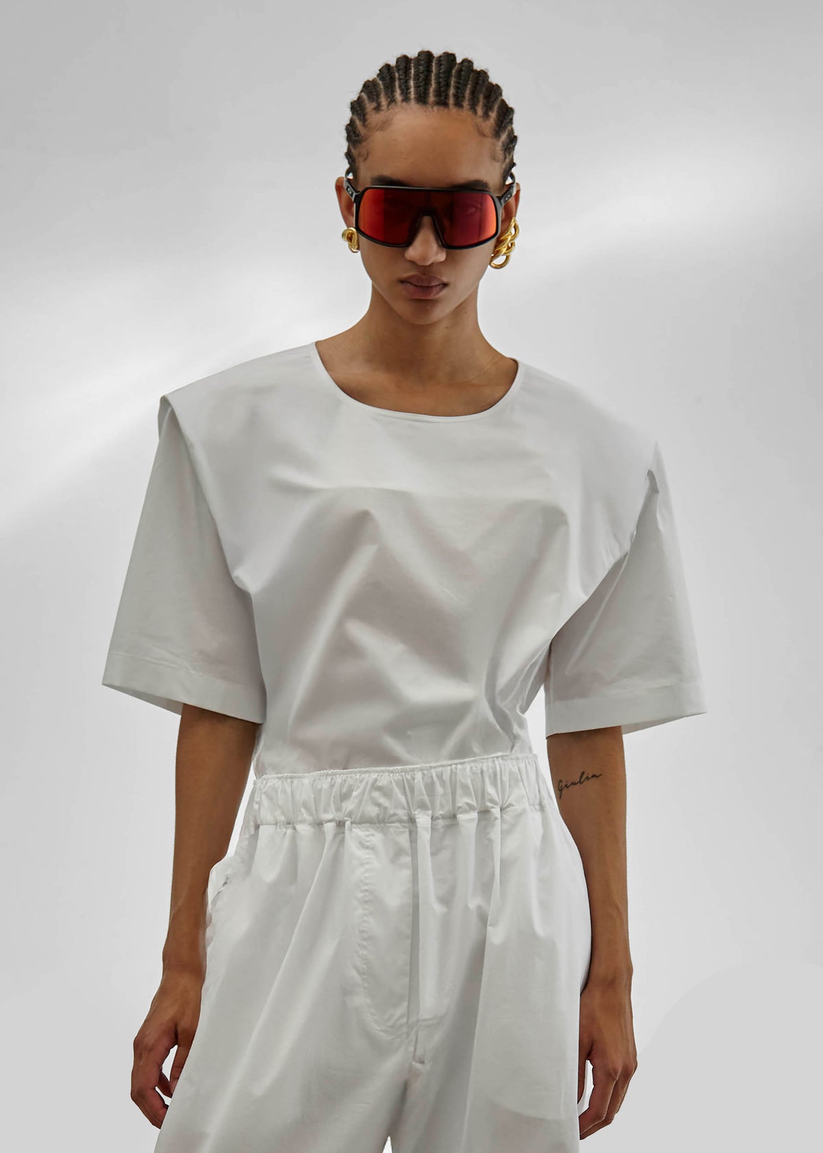 TheLatest Dean Top - White - 2