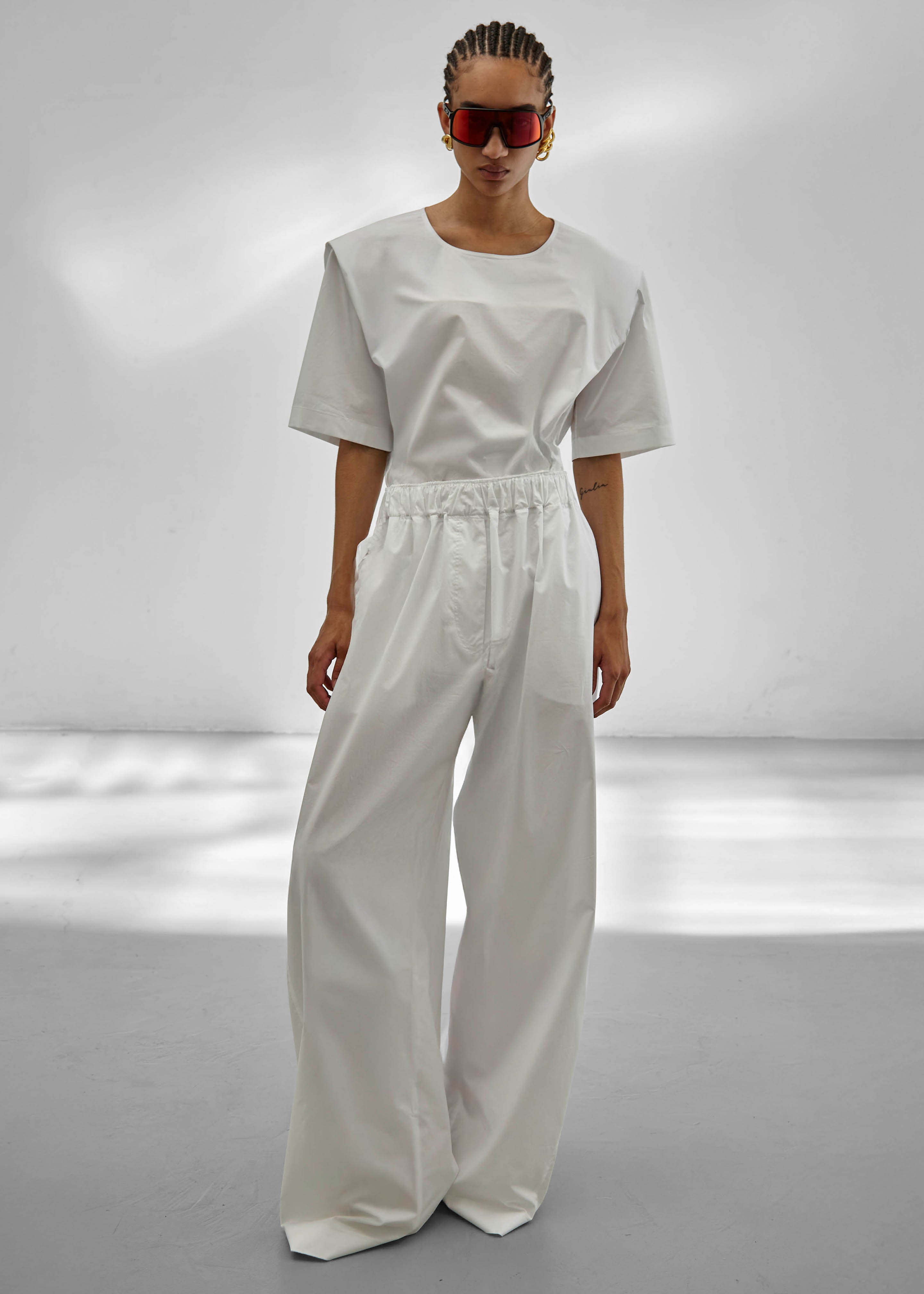 TheLatest Dean Top - White - 4