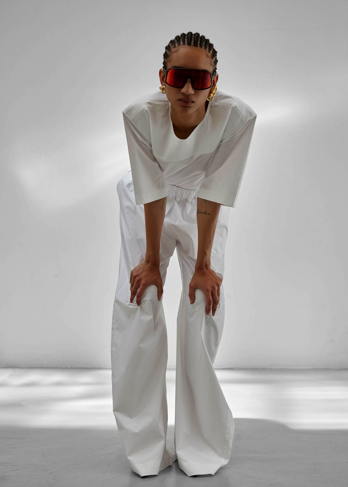 TheLatest Dean Top - White - 1