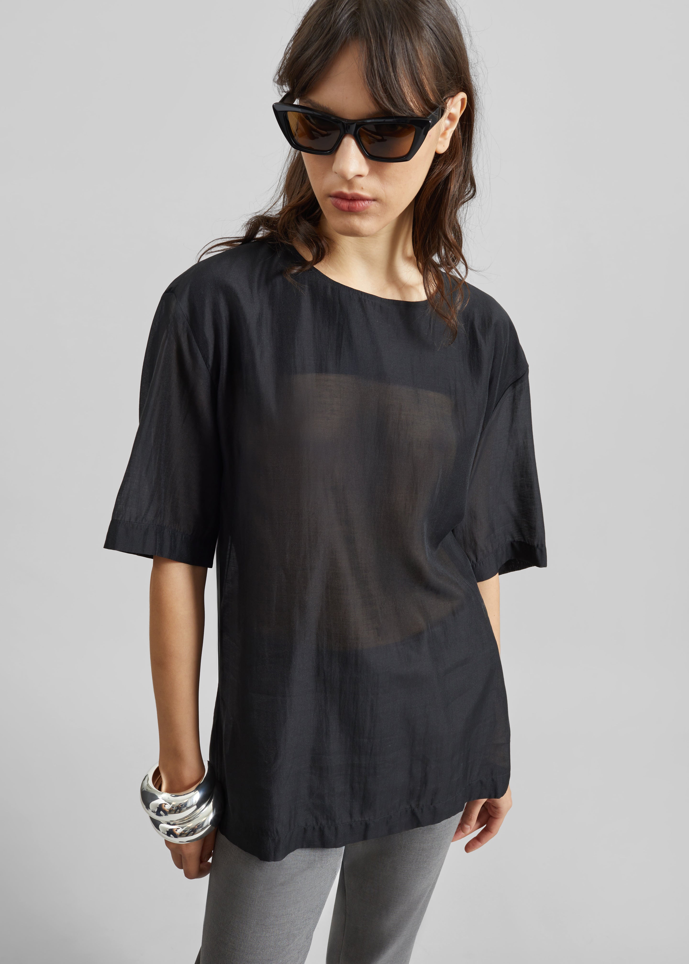 TheLatest Dean Top - Black - 4