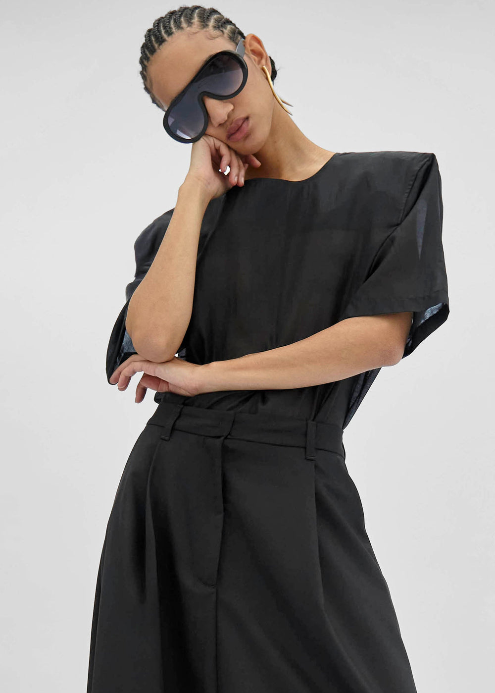 TheLatest Dean Top - Black