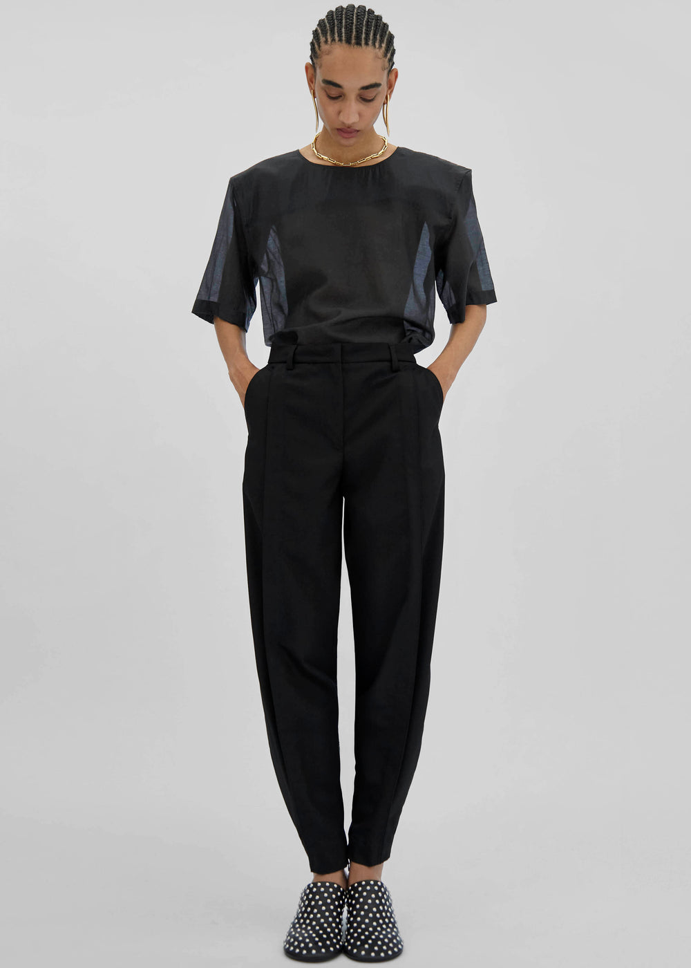 TheLatest Dean Top - Black - 1