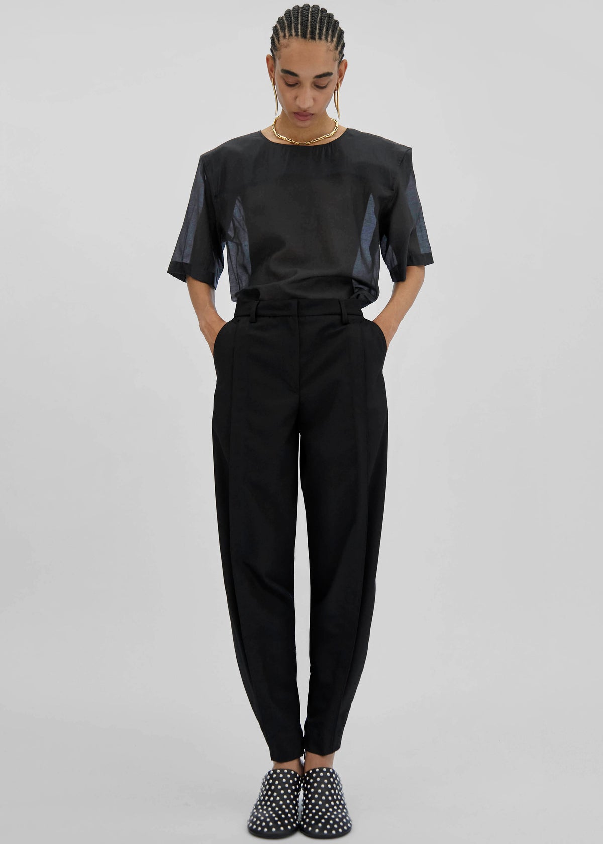 TheLatest Dean Top - Black - 2