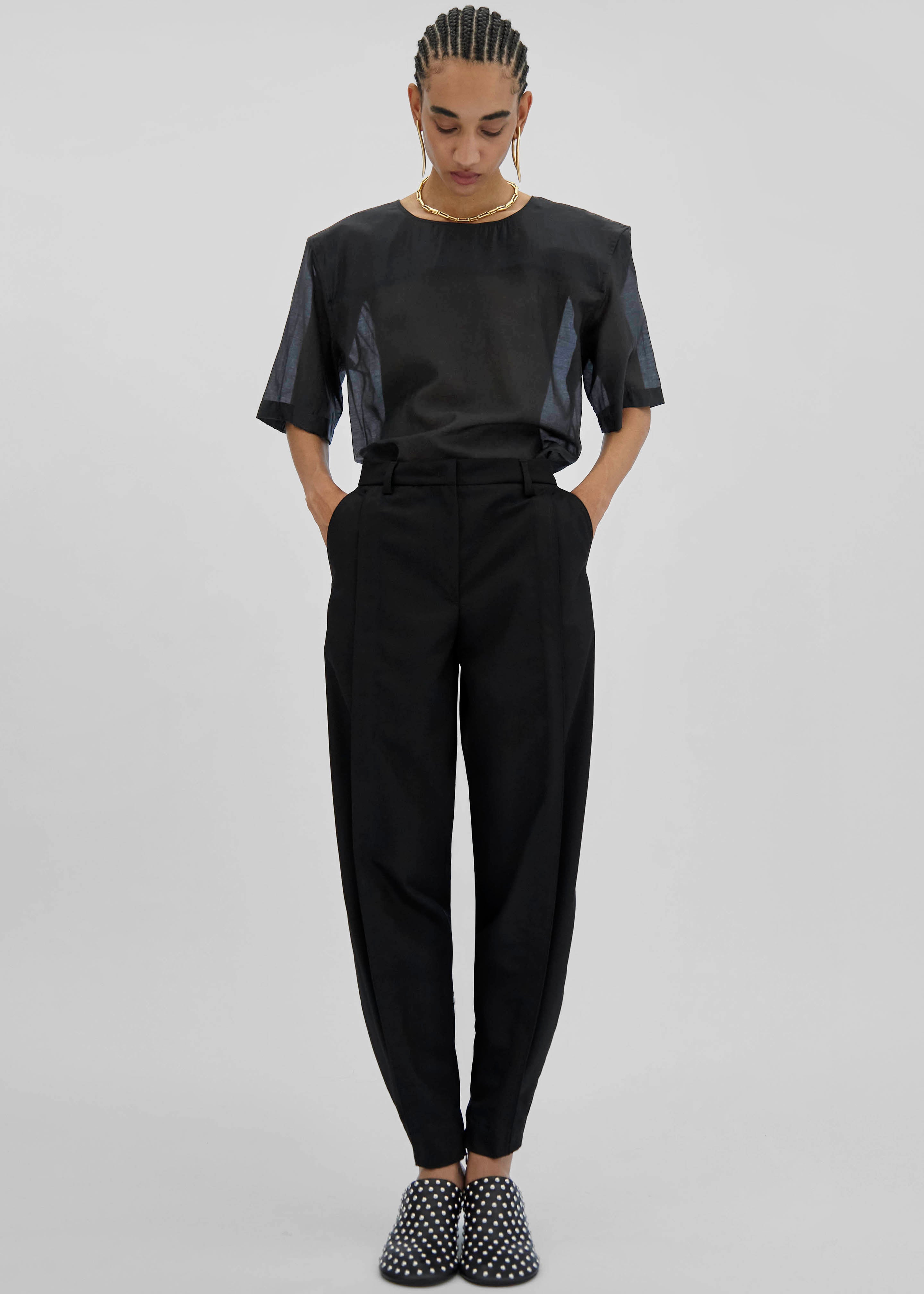 TheLatest Dean Top - Black - 2