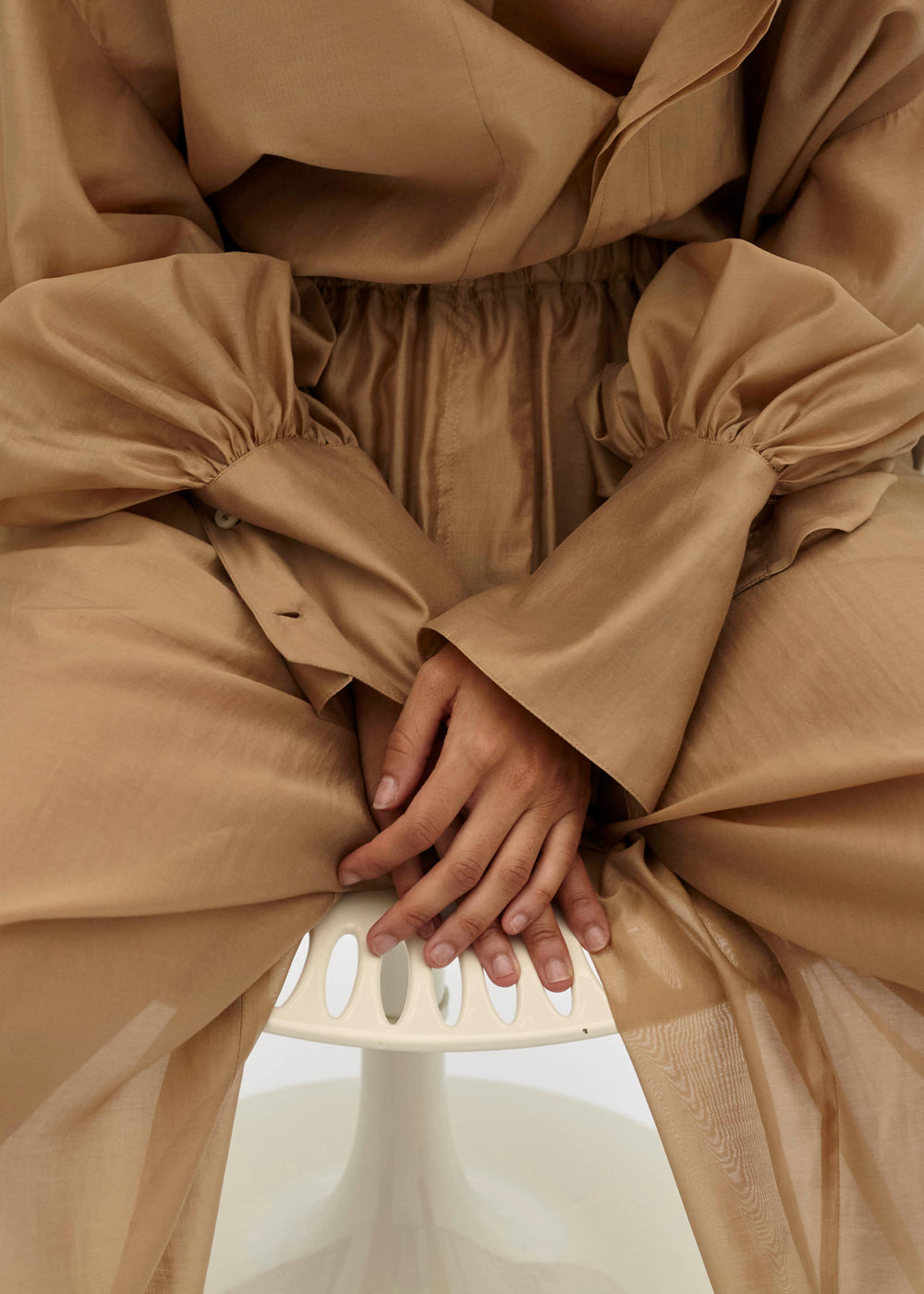 TheLatest Diana Shirt - Nude - 1