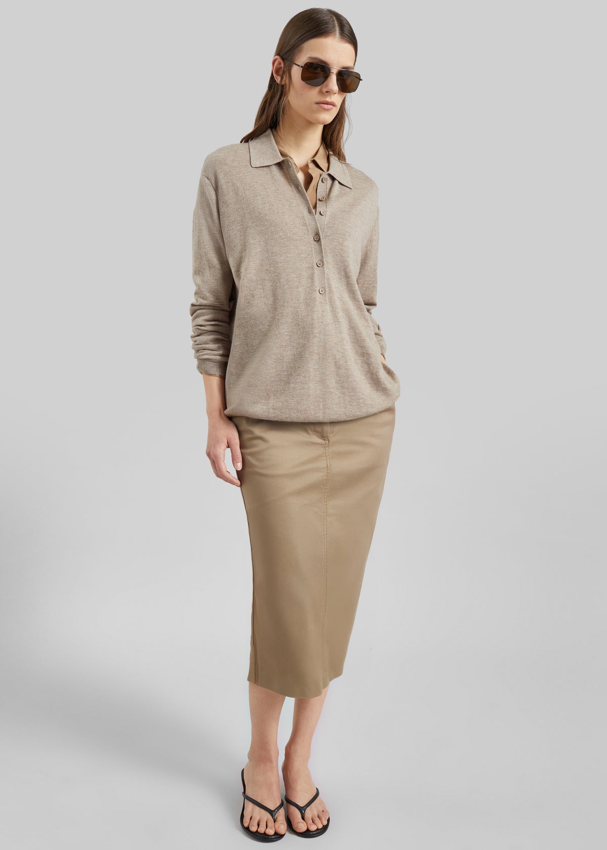 TheLatest Donna Skirt - Cognac - 4
