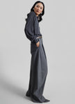 TheLatest Billie Wool Trousers - Grey Melange
