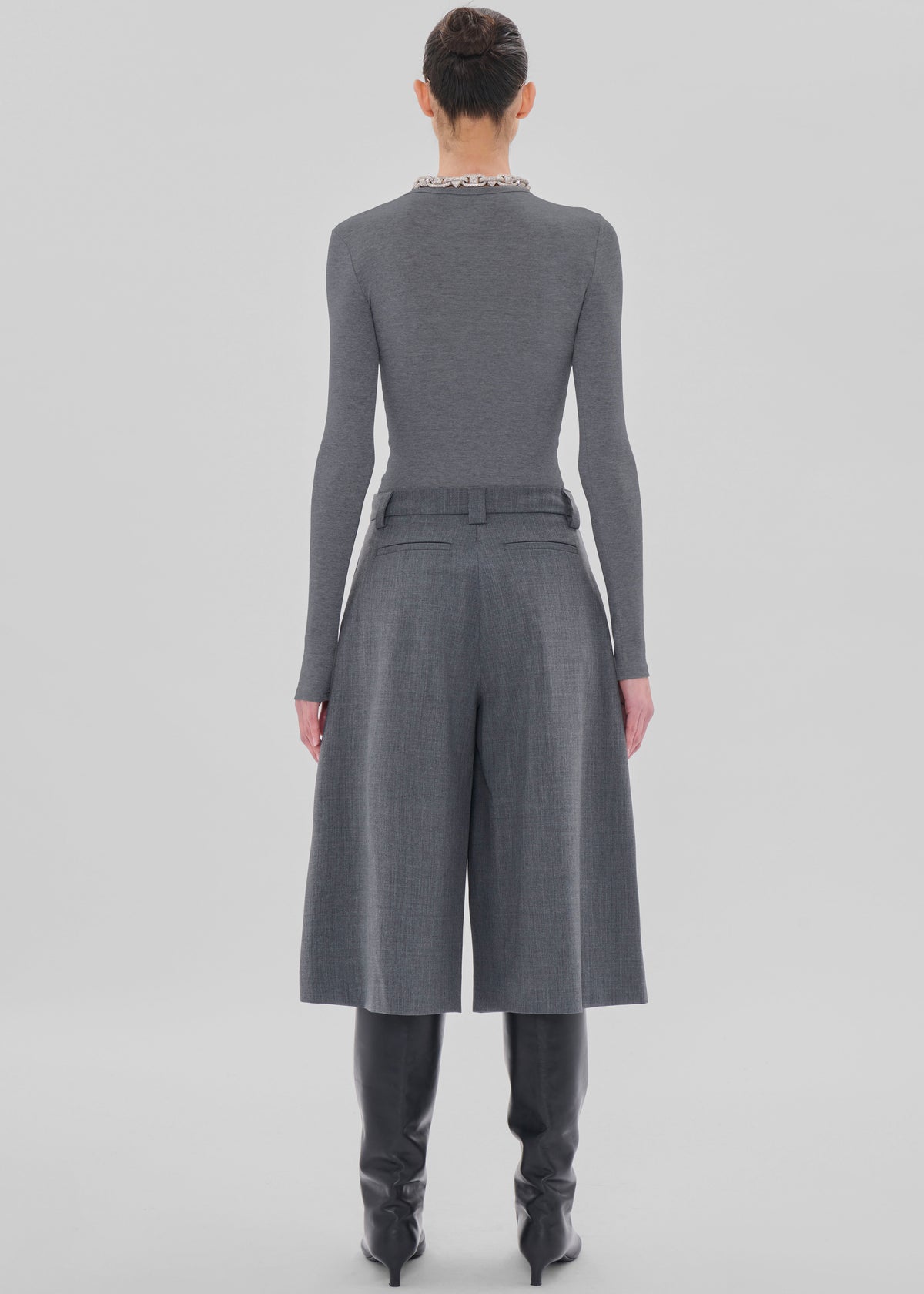 TheLatest E-Dakota Bermuda - Grey Melange