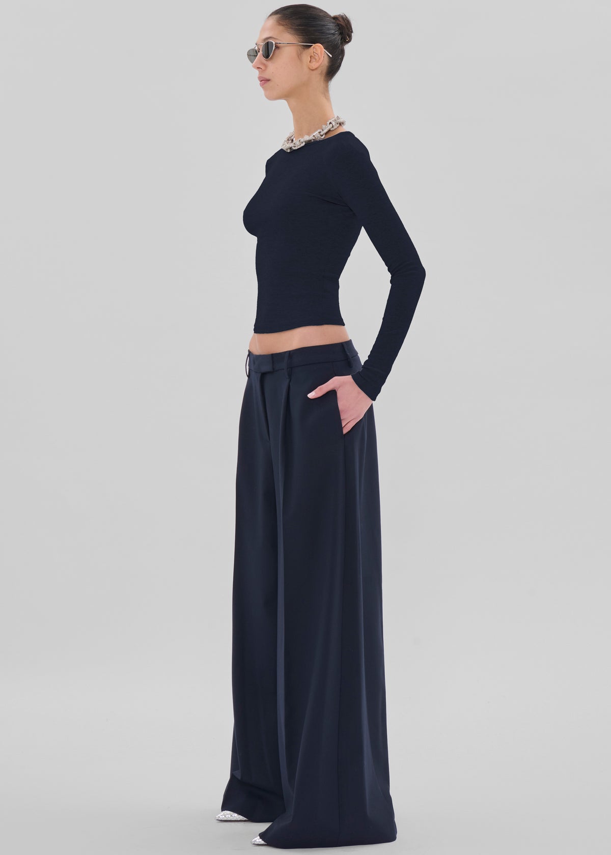 TheLatest E-Deva Pants - Night Blue