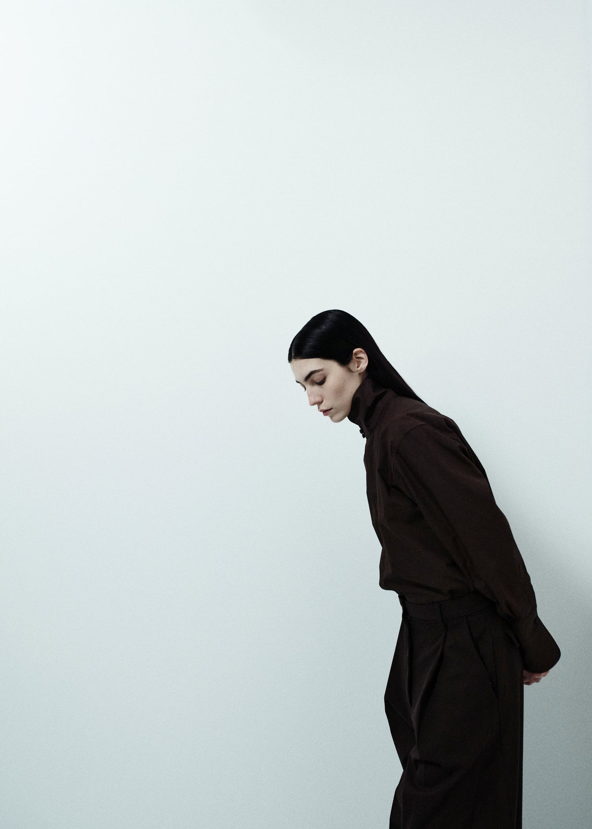 TheLatest Edith Poplin Shirt - Brown
