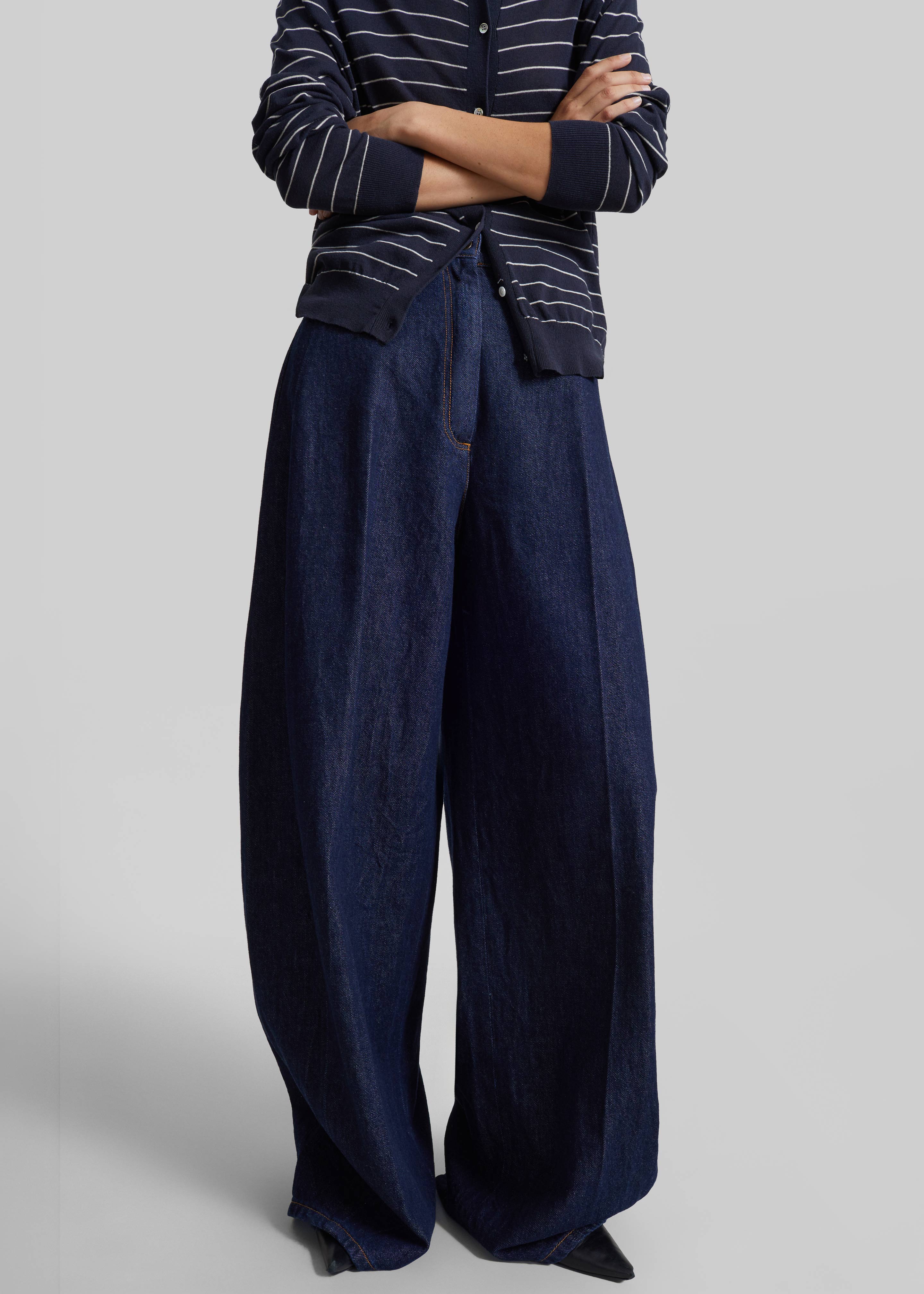 TheLatest Evie Denim Pants - Blue - 7