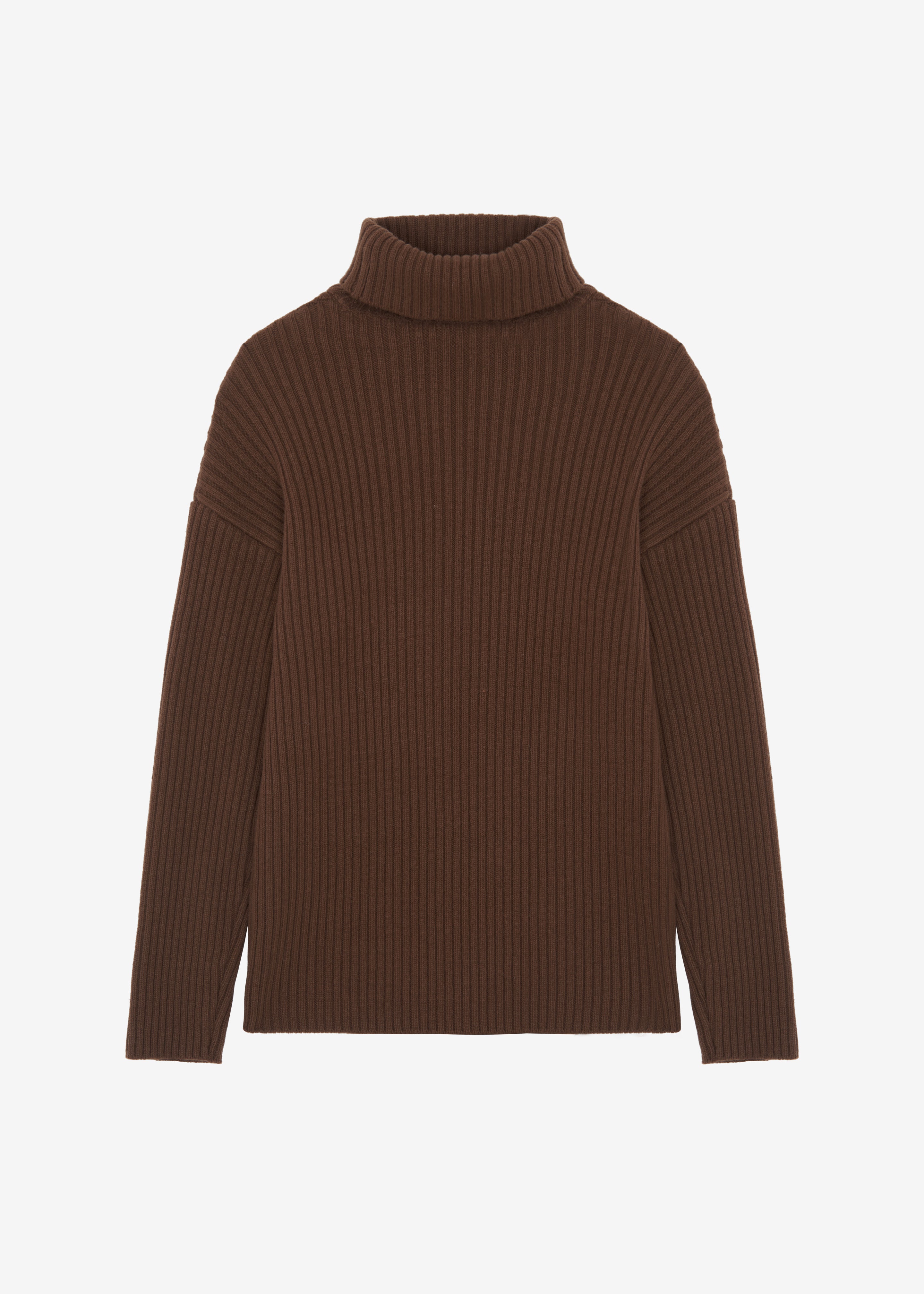 Thelma Ribbed Sweater Dress - Brown – The Frankie Shop