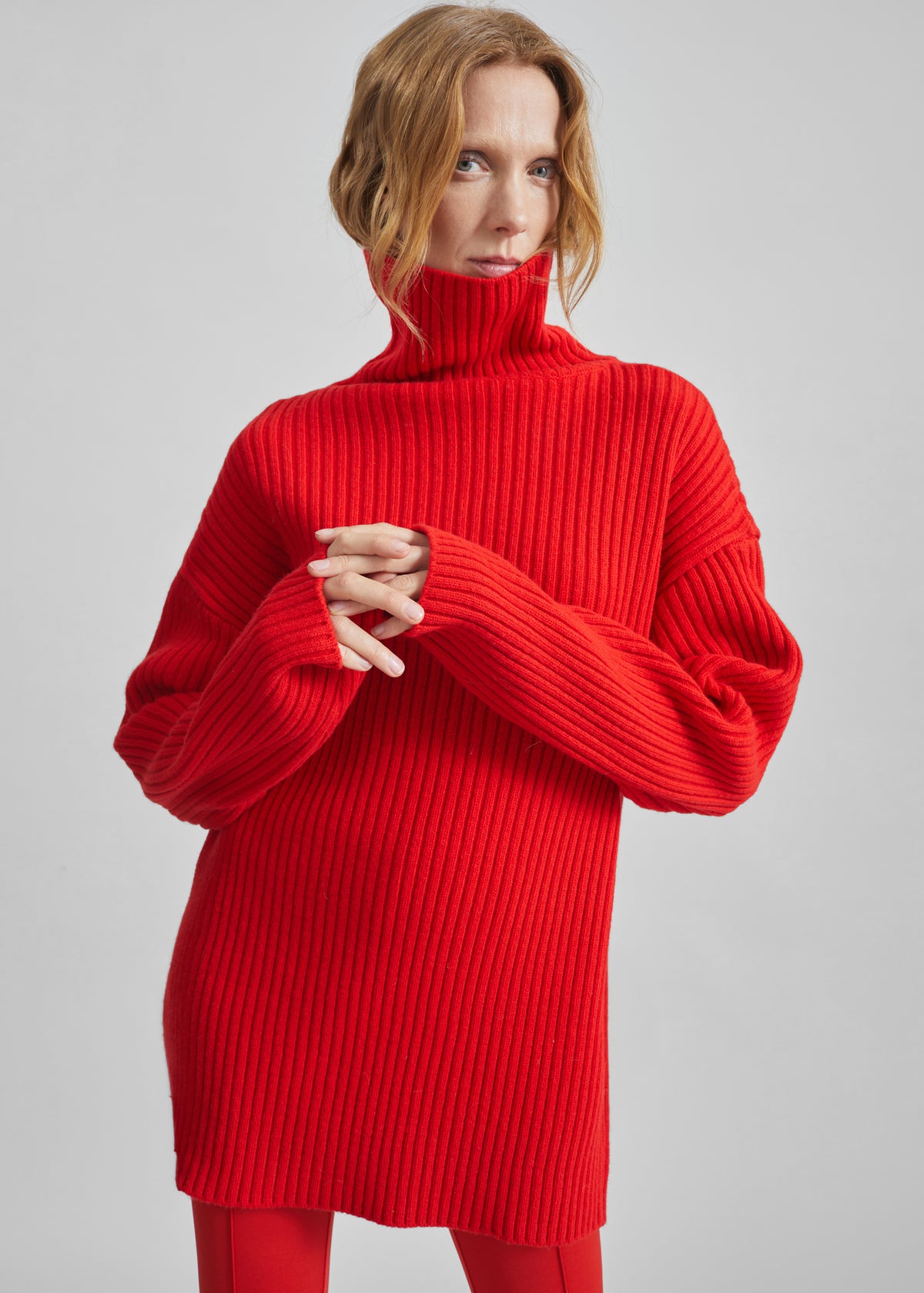 Thelma Ribbed Sweater Dress Thelma Ribbed Sweater Dress