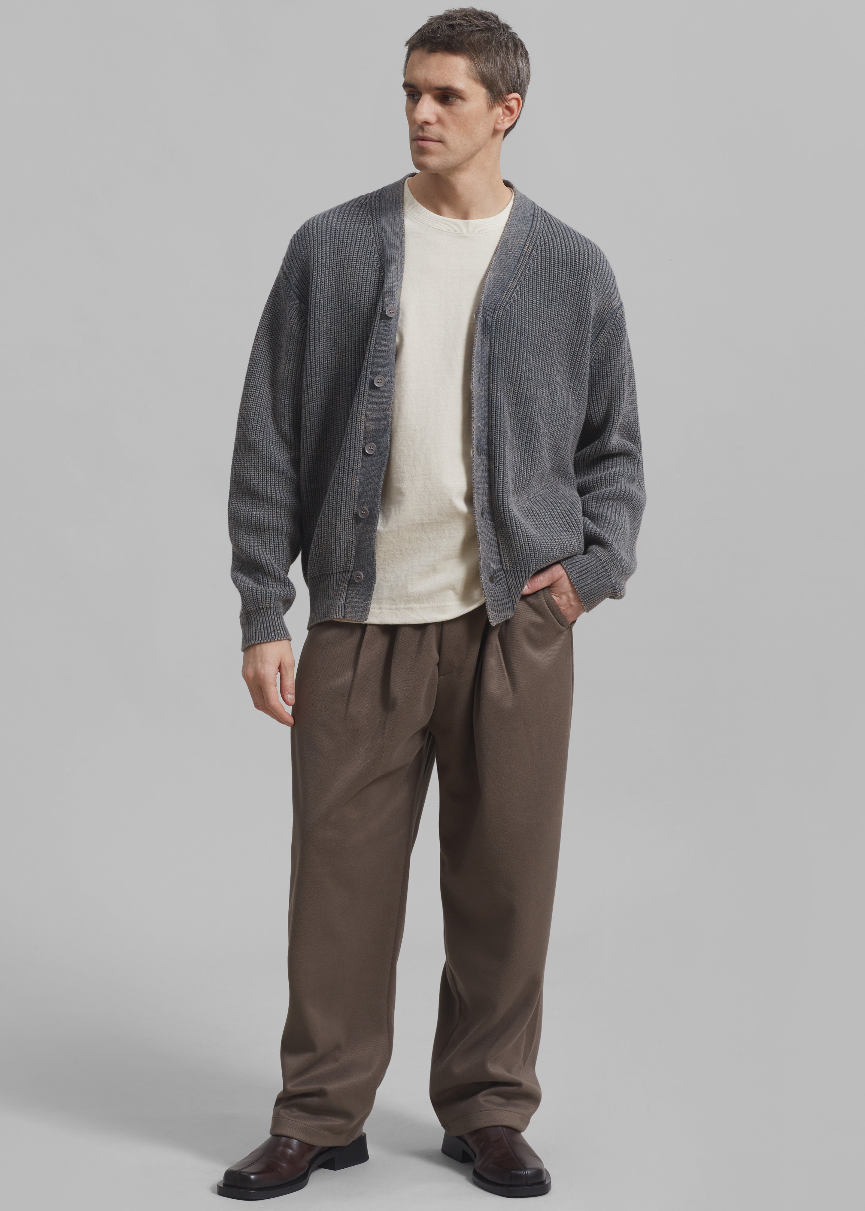 Theo Pants - Cocoa – The Frankie Shop