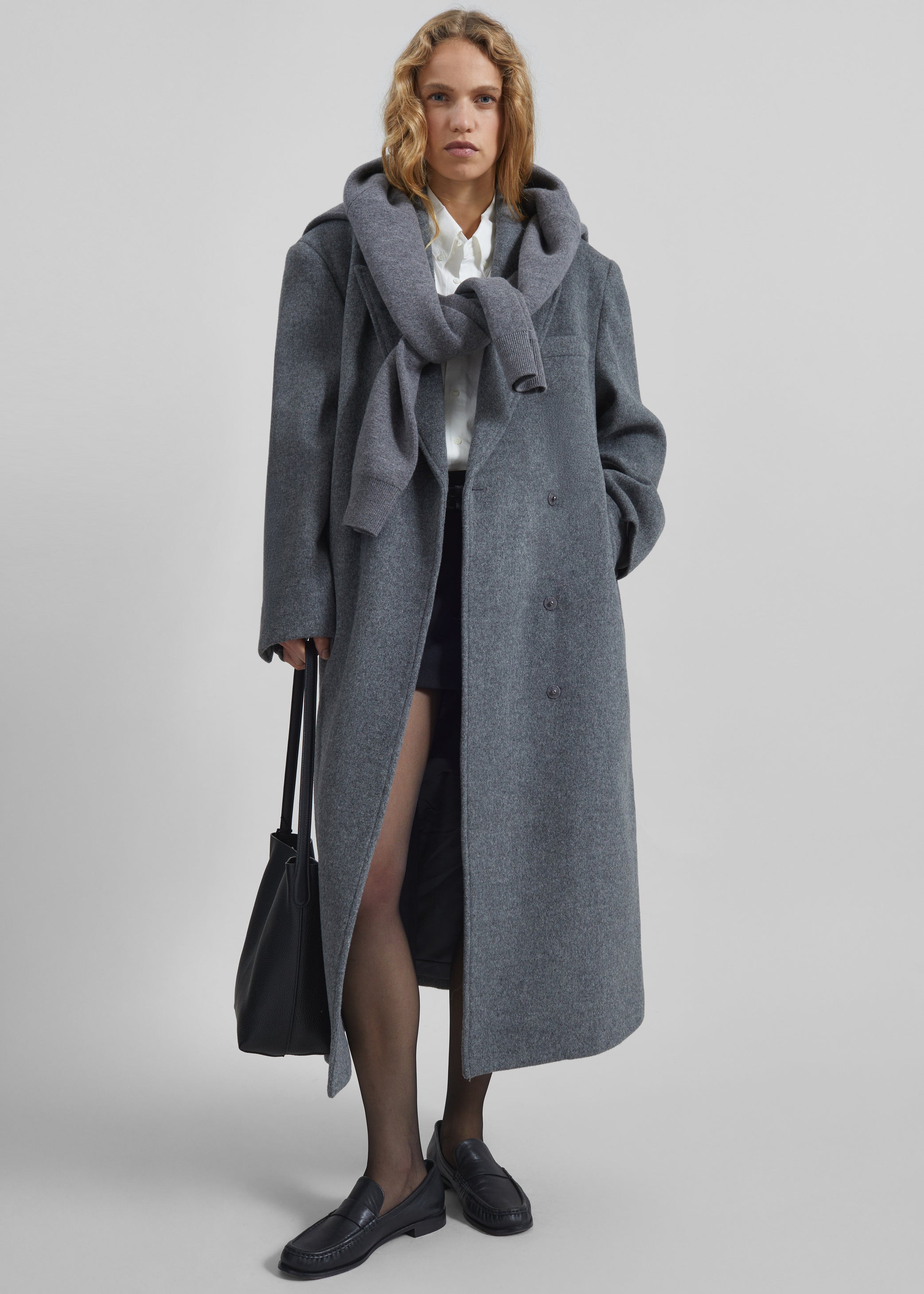 Shop the look image for Ticino Wool Coat - Grey