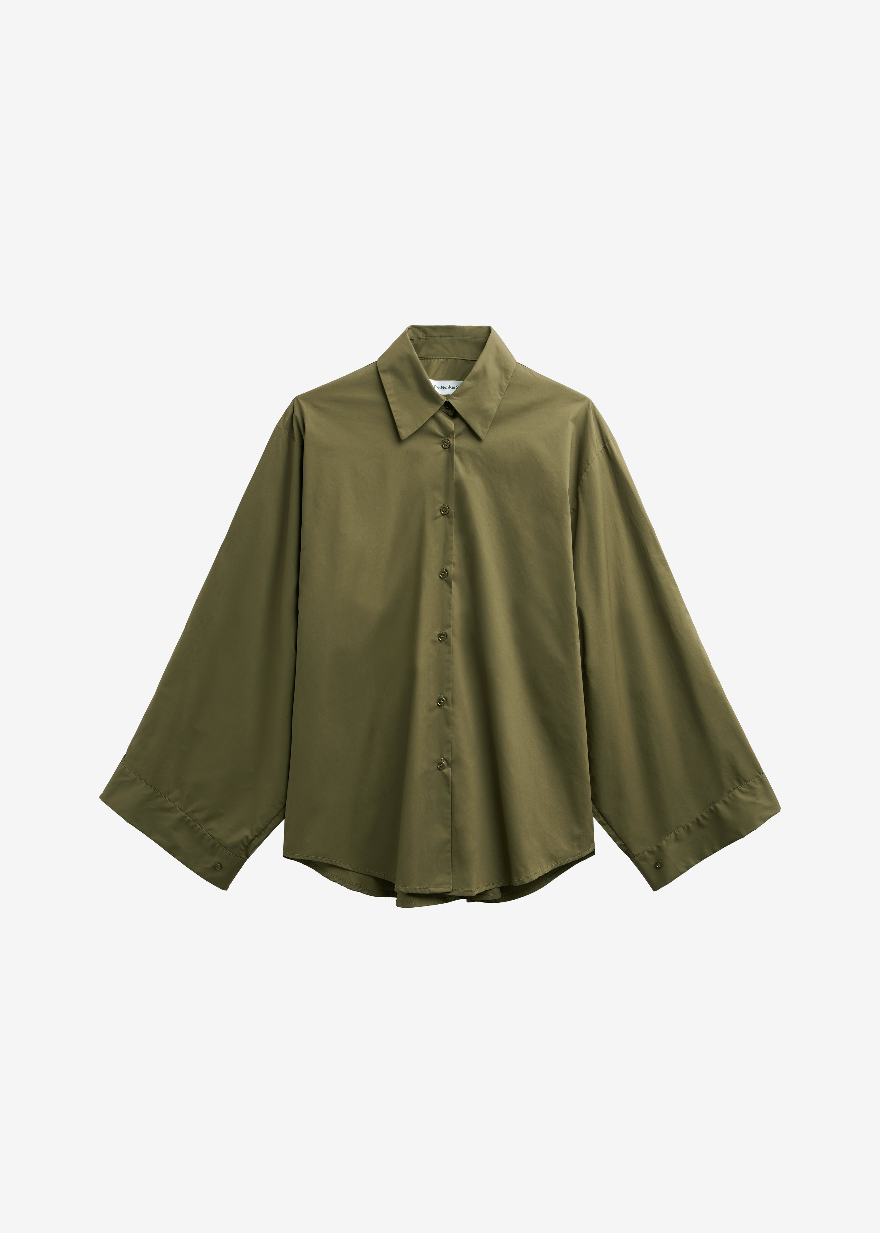 Tila Wide Sleeve Shirt - Olive - 9