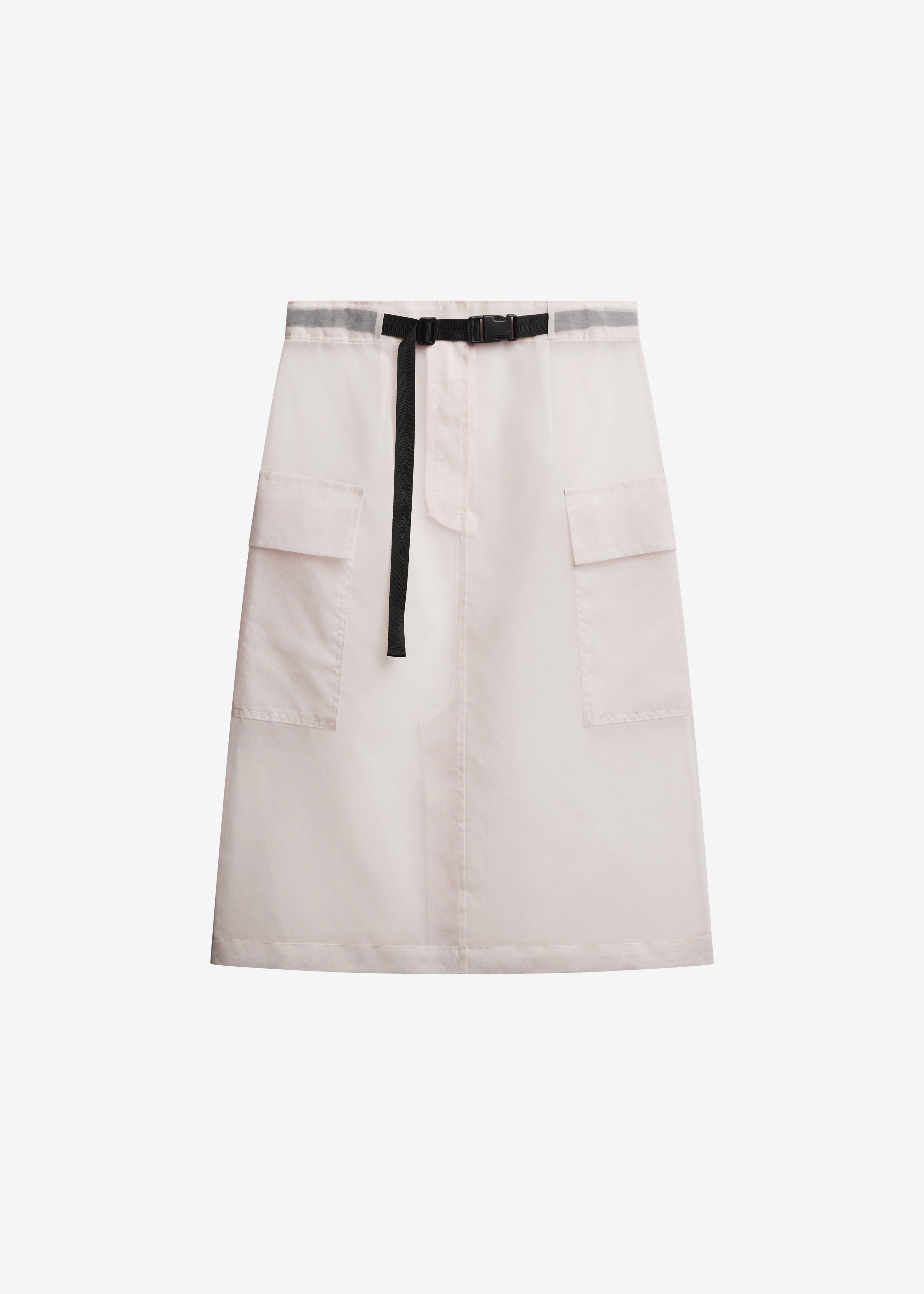Tilly Sheer Utility Skirt - Faded Pink - 9